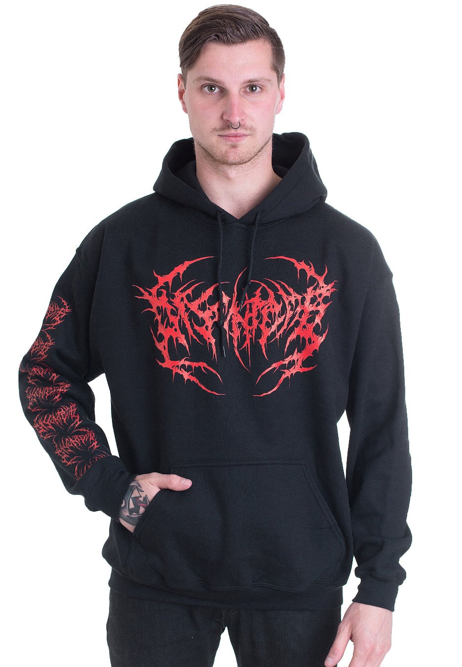 Disentomb - Stacked Logo - Hoodie | Men-Image