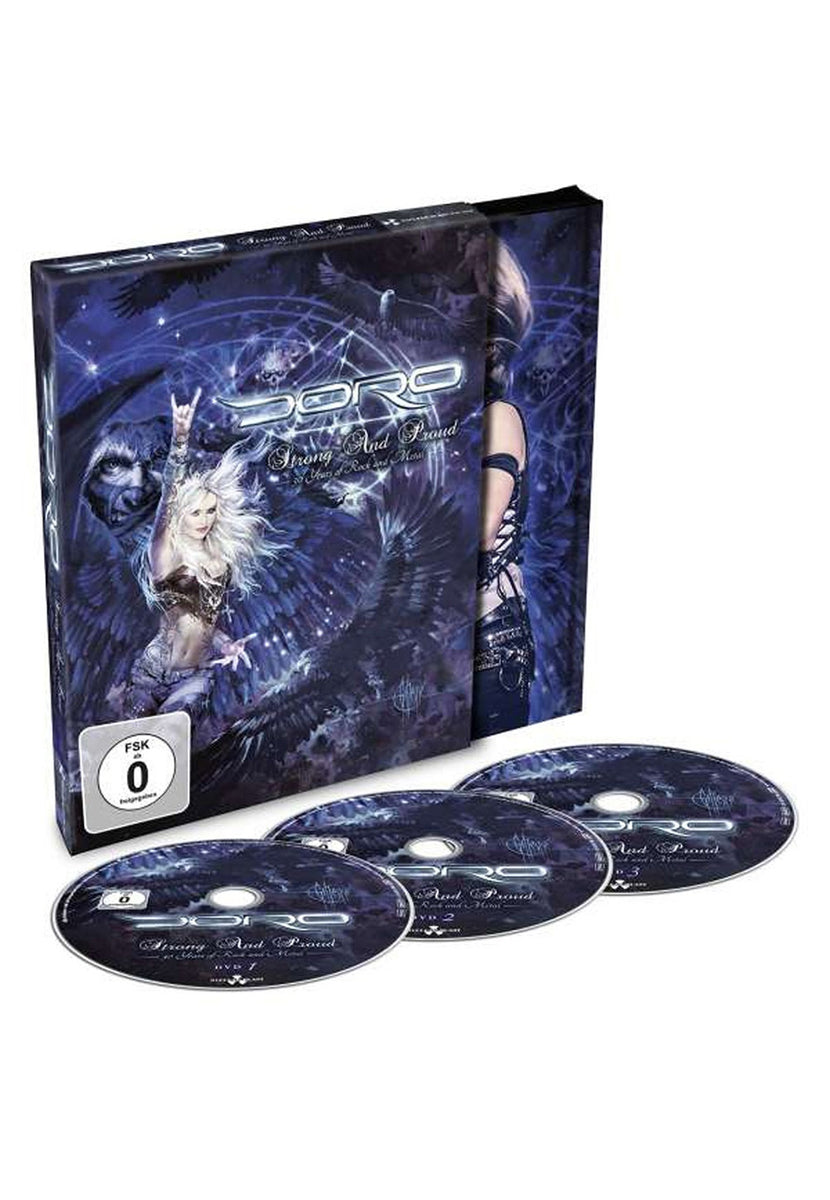 匿名配送 DORO Strong & Proud Earbook ６枚組 Doro - Strong And Proud - Earbook | Metal Hammer Shop