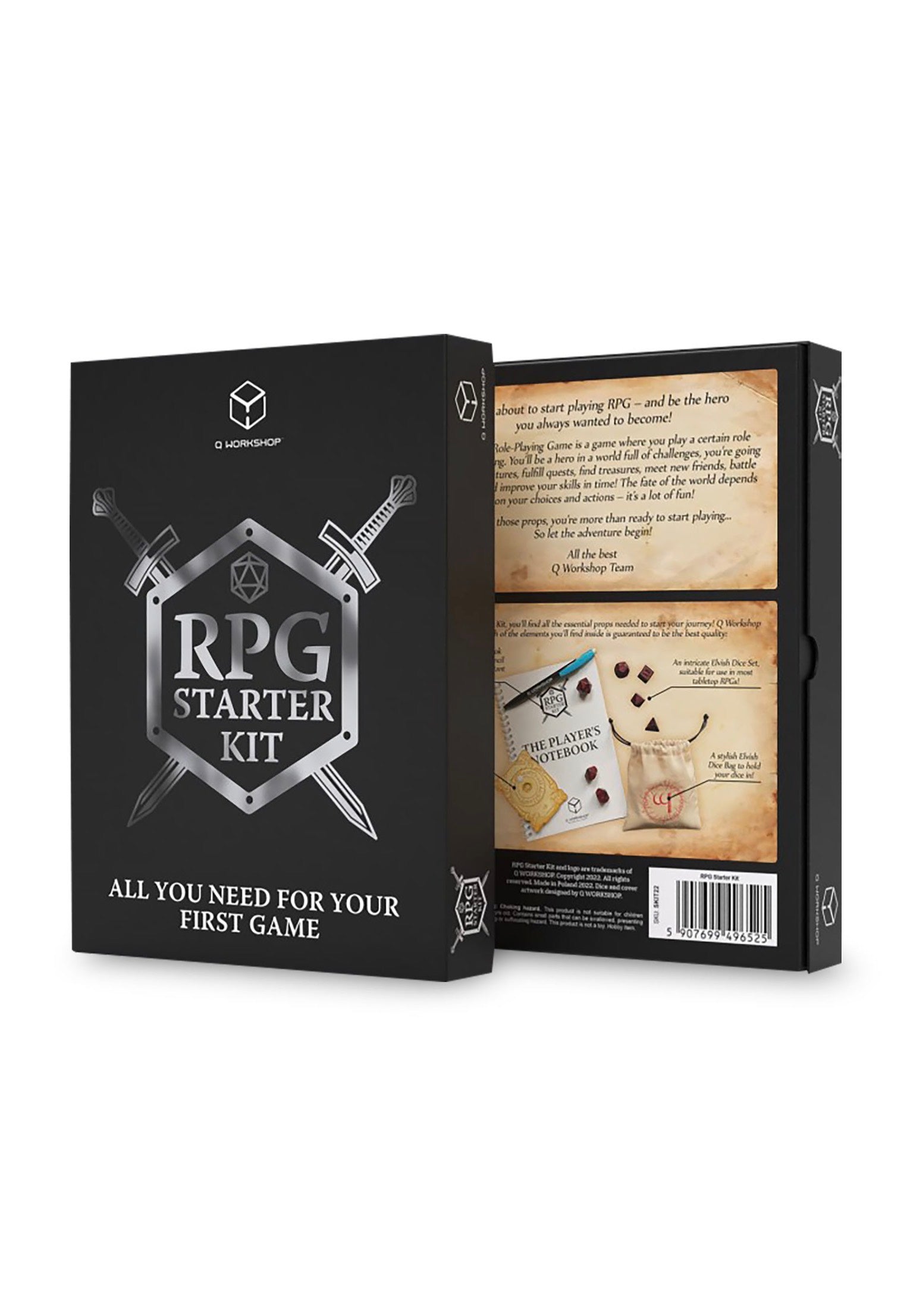 Q Workshop - RPG Starter Kit - Dice | Neutral-Image