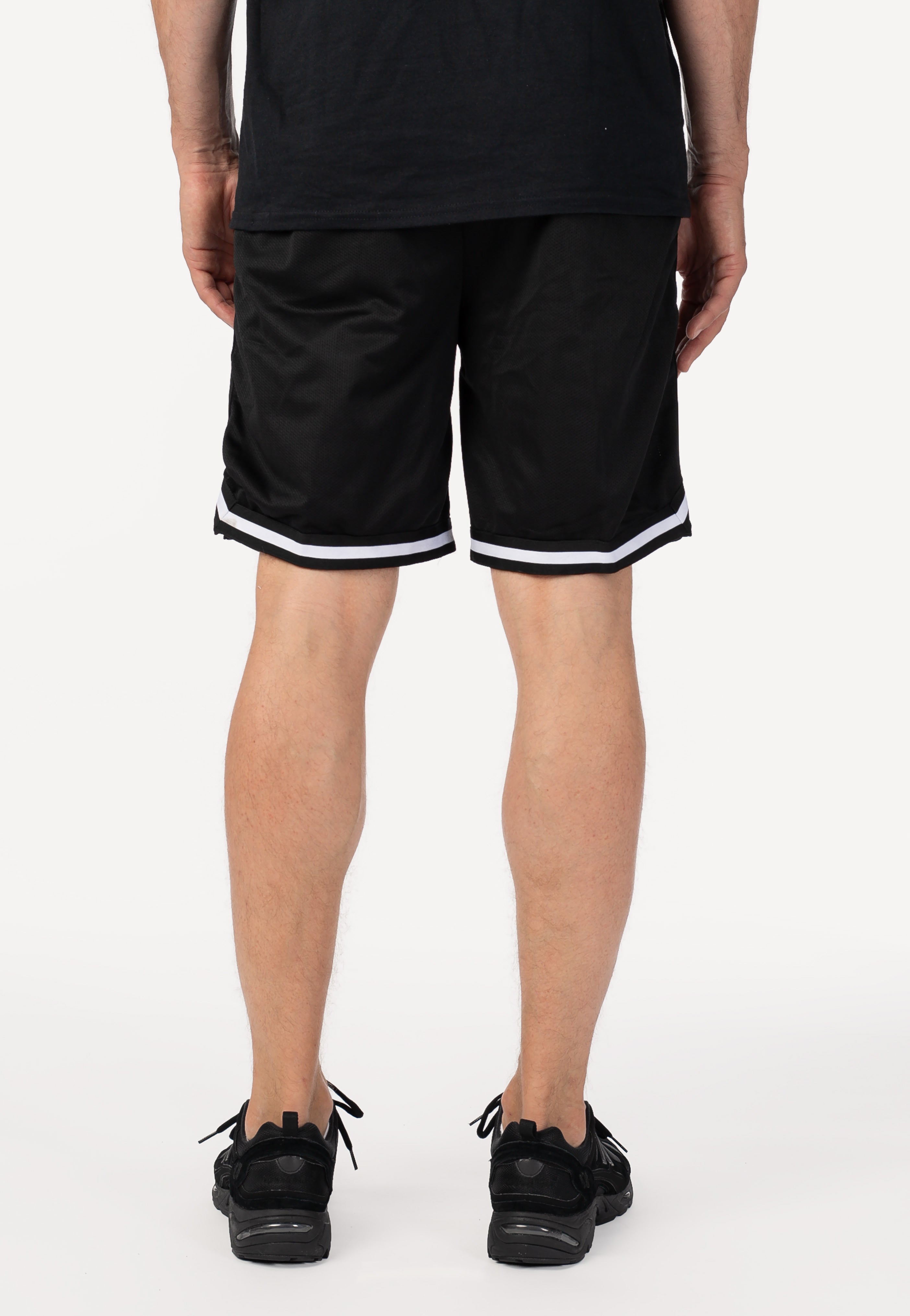 Electric Callboy - Metal Logo Striped - Shorts | Men-Image