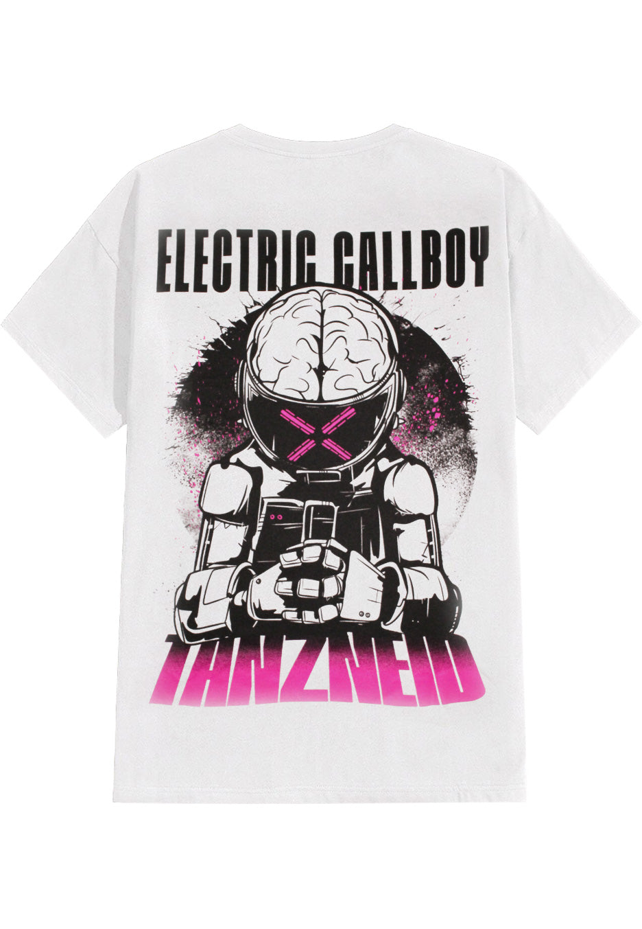 Electric Callboy - Tanzneid Robot White - T-Shirt | Neutral-Image