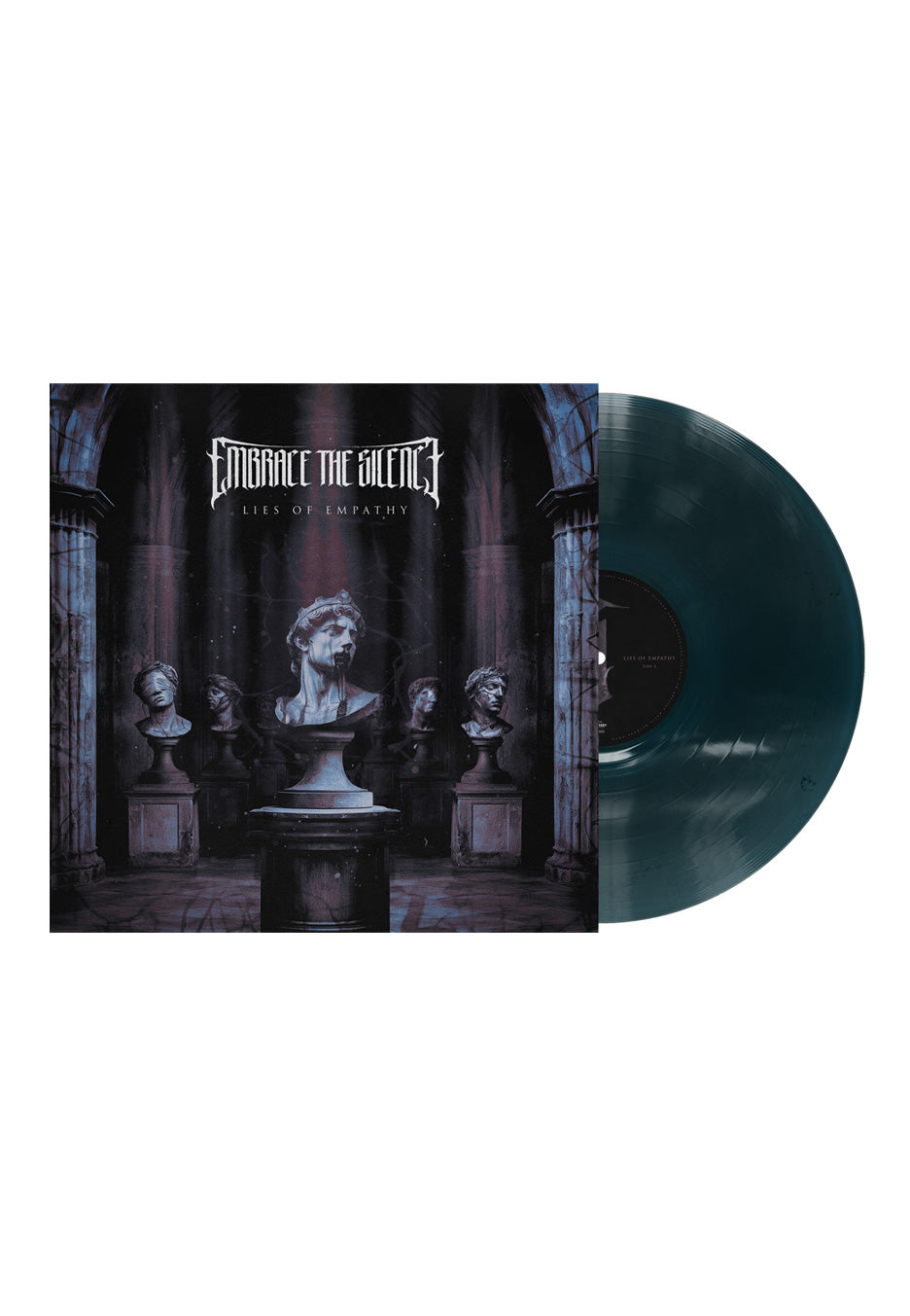 Embrace The Silence Lies Of Empathy Sea-Blue Transparent Colored Vinyl