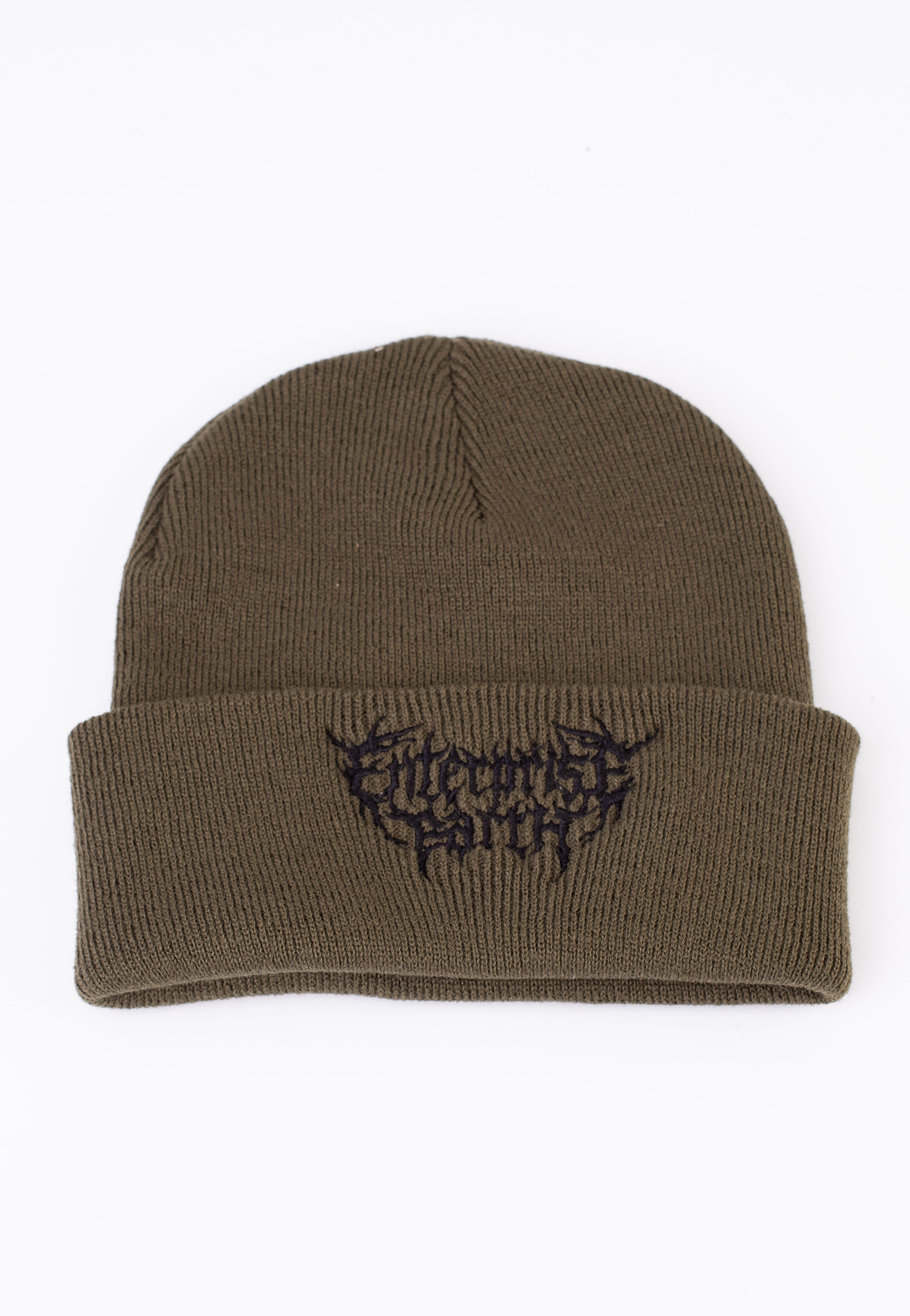 Enterprise Earth - Black Logo Moss Green - Beanie | Neutral-Image