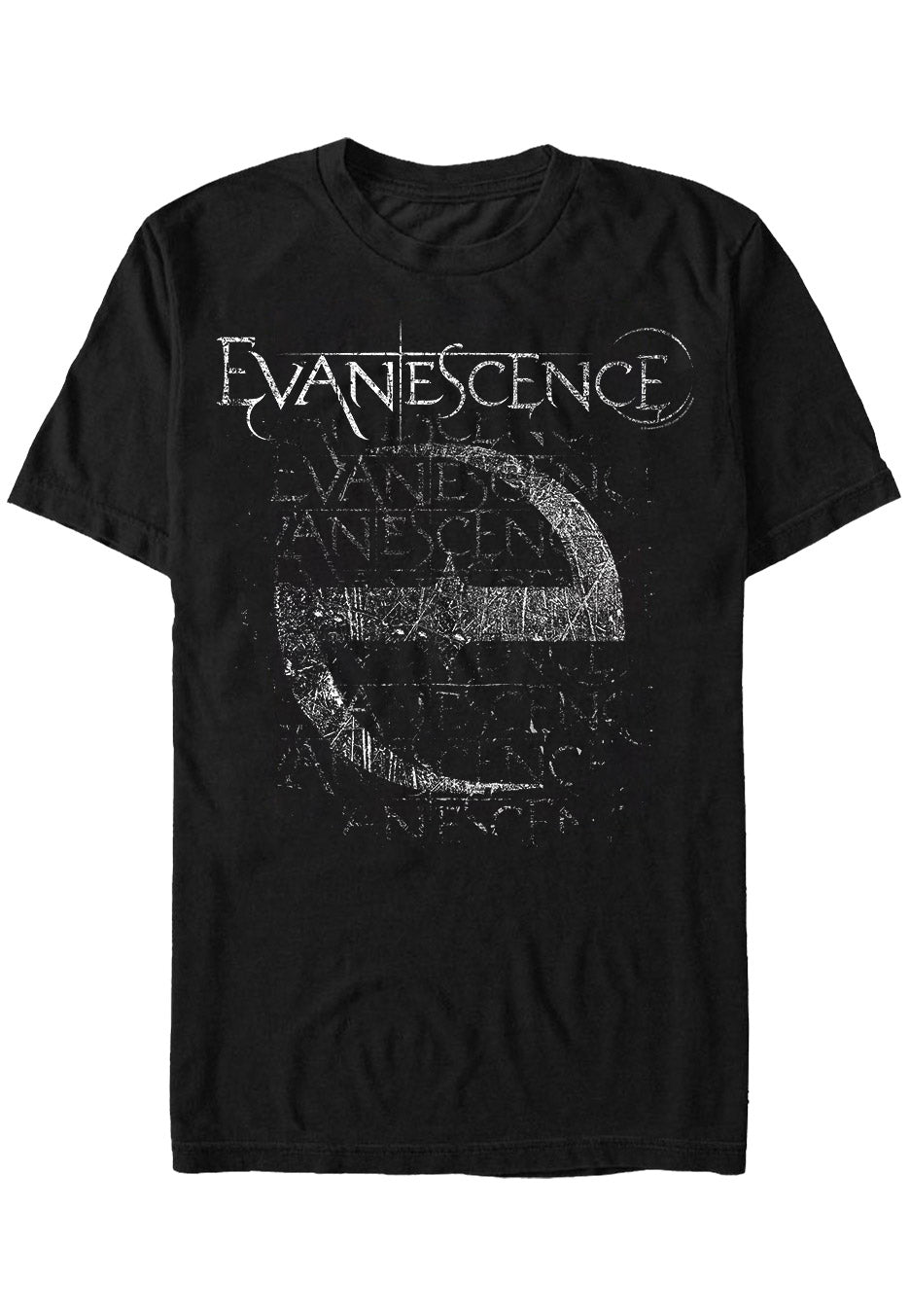 Evanescence Distressed Stamp T-Shirt