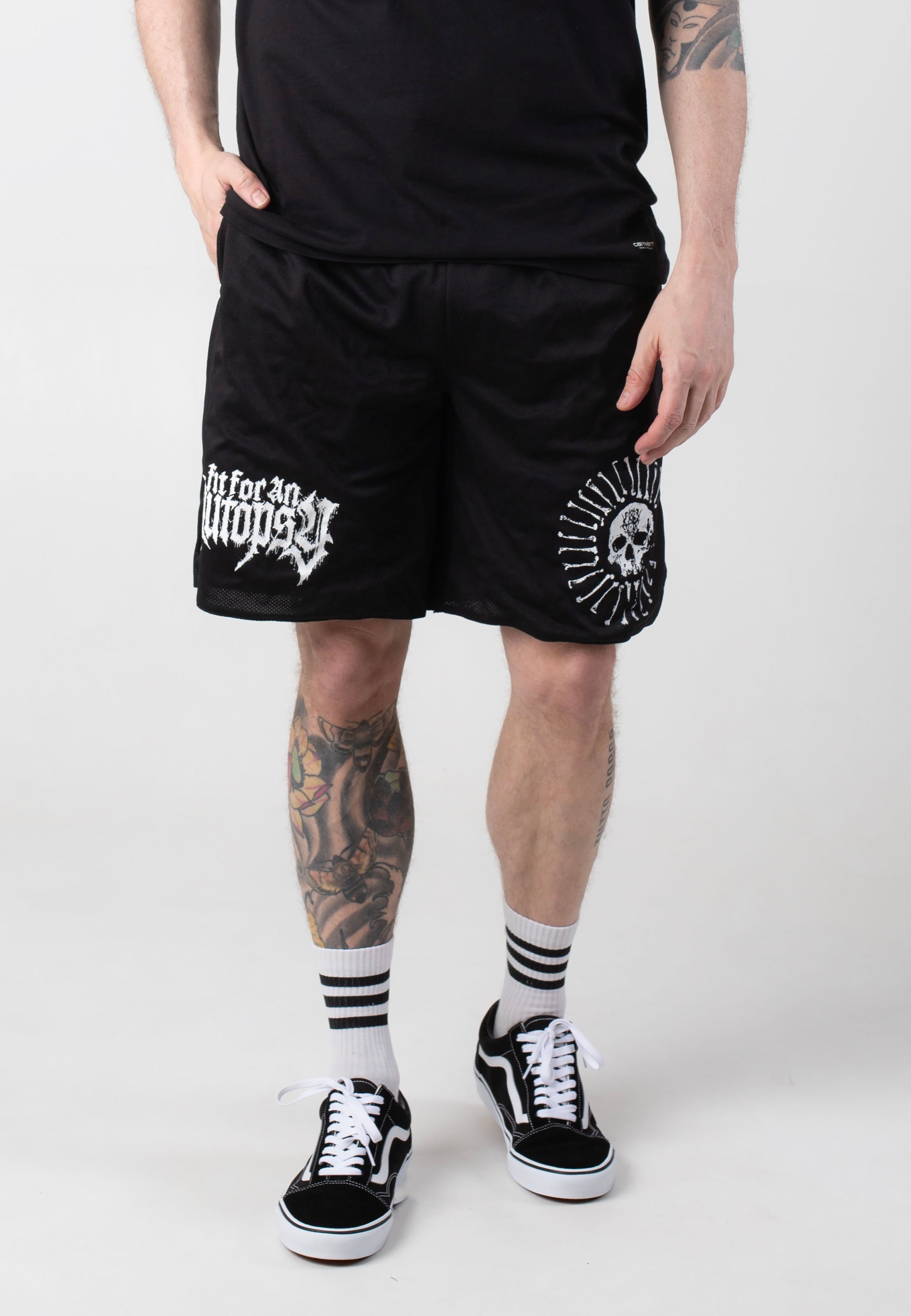 Fit For An Autopsy - Skull And Bones - Shorts | Men-Image