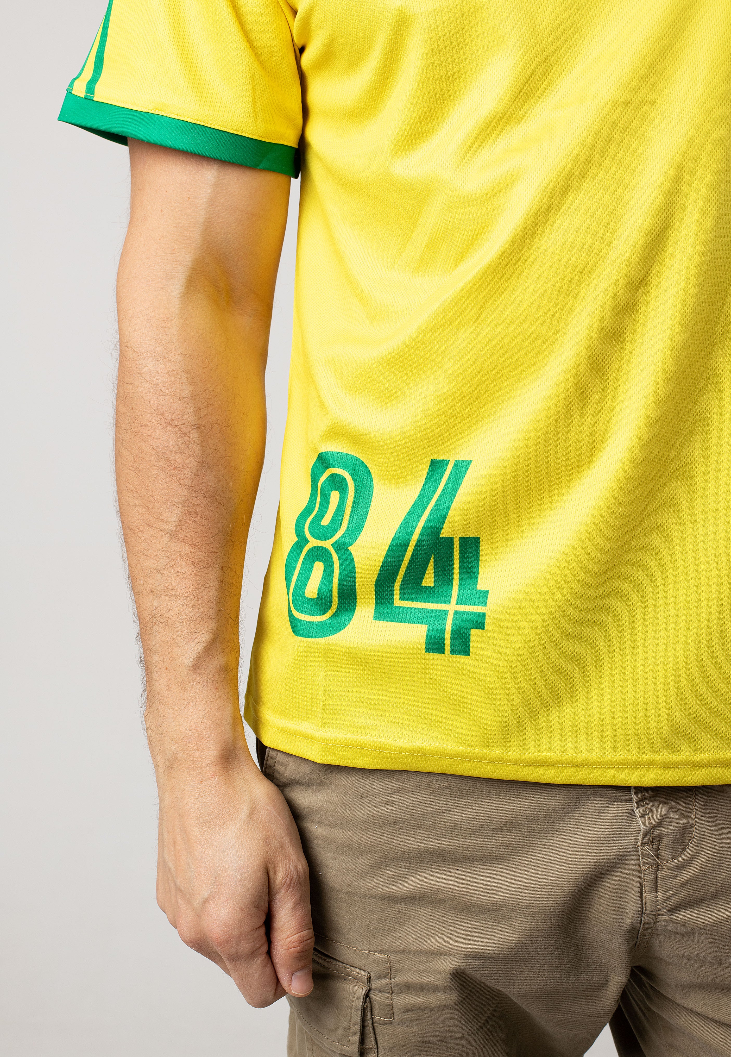 Sepultura - Logo Yellow Soccer - Jersey | Men-Image