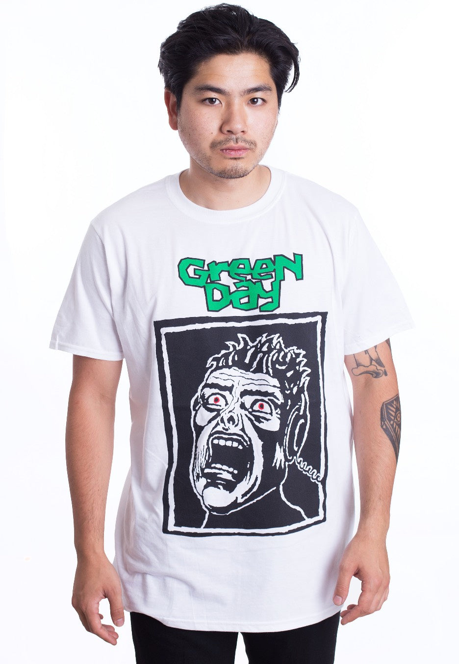 Green Day - Scream White - T-Shirt | Men-Image