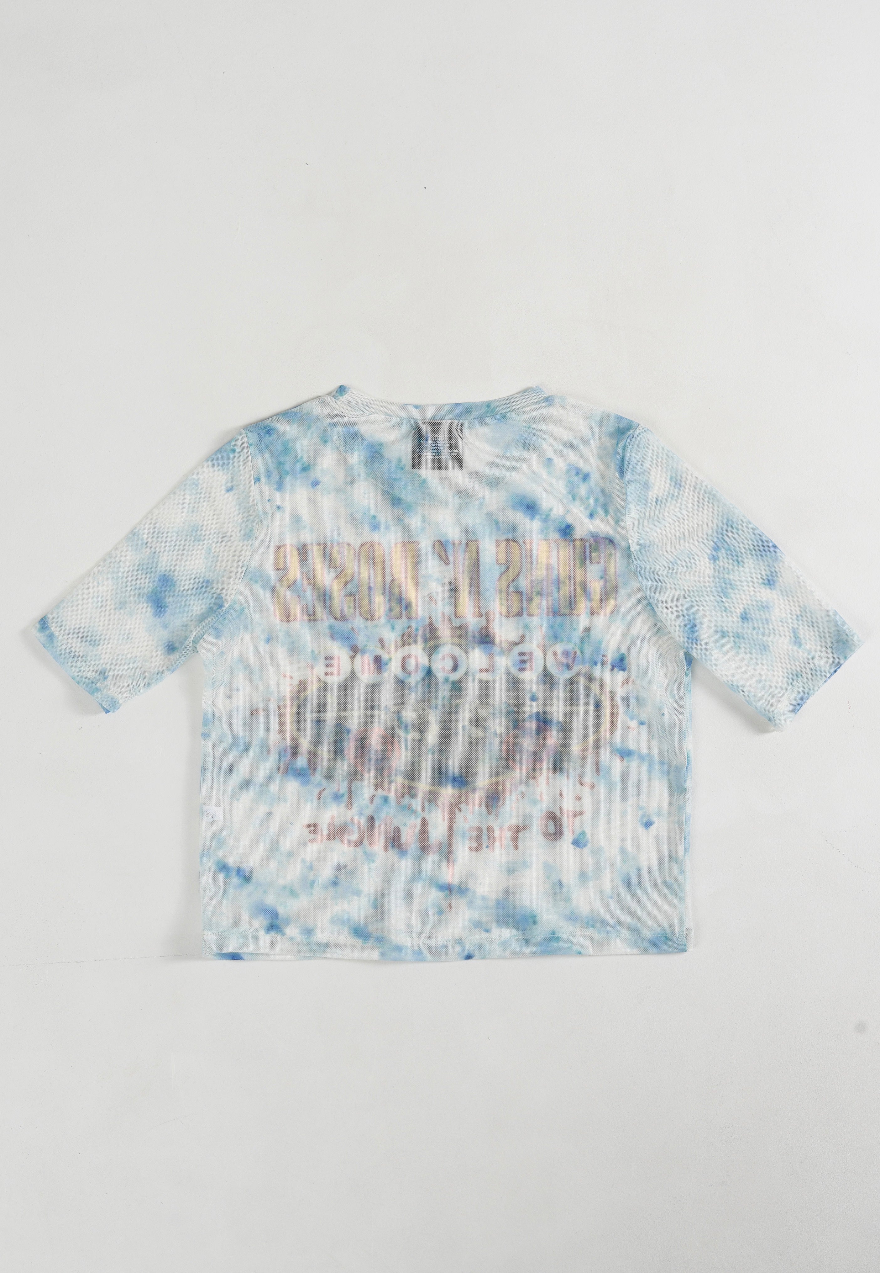 Guns N' Roses - Welcome To The Jungle Mesh Cropped - Girly | Neutral-Image