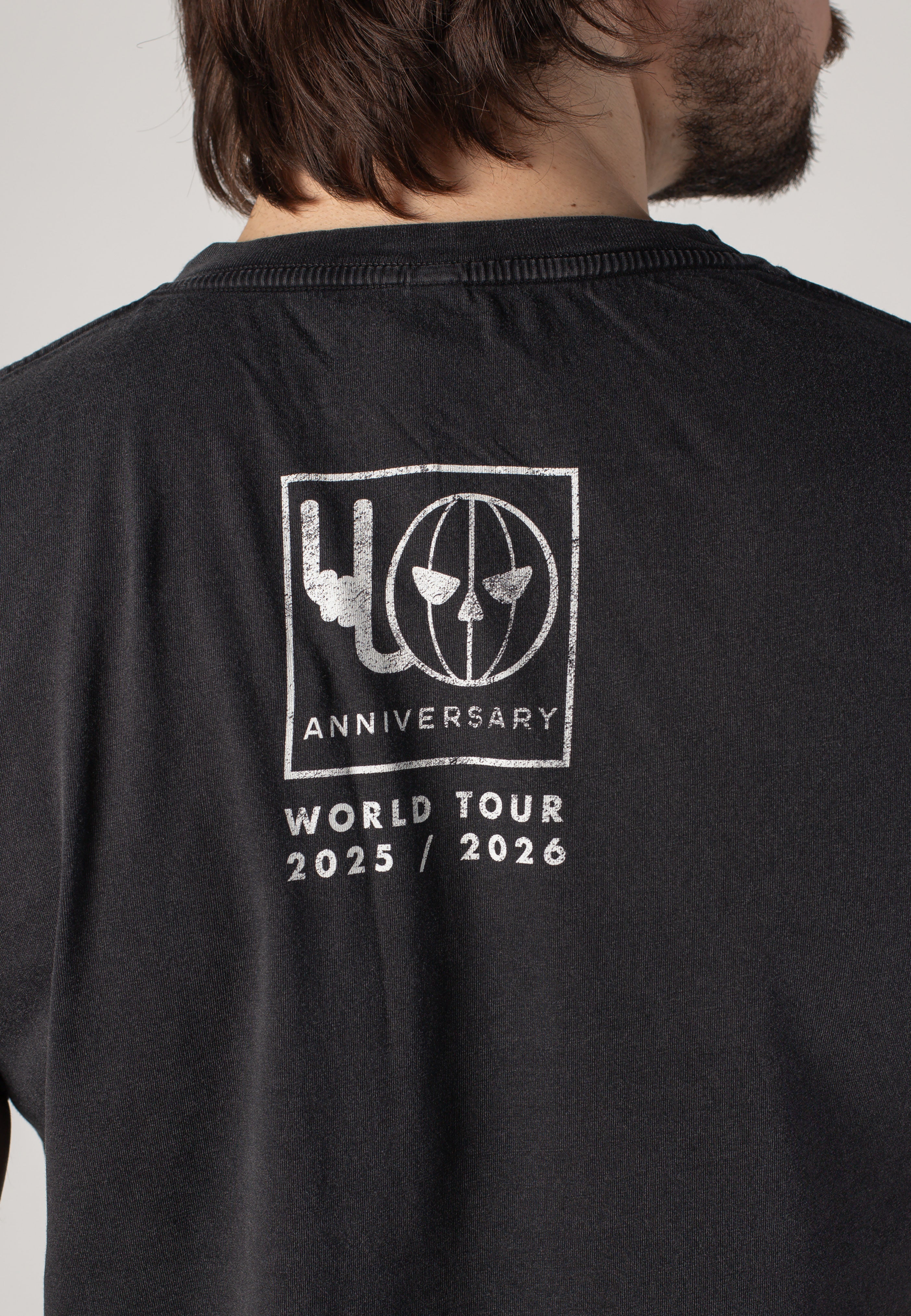 Helloween - Classic Logo Acid Washed - T-Shirt | Neutral-Image