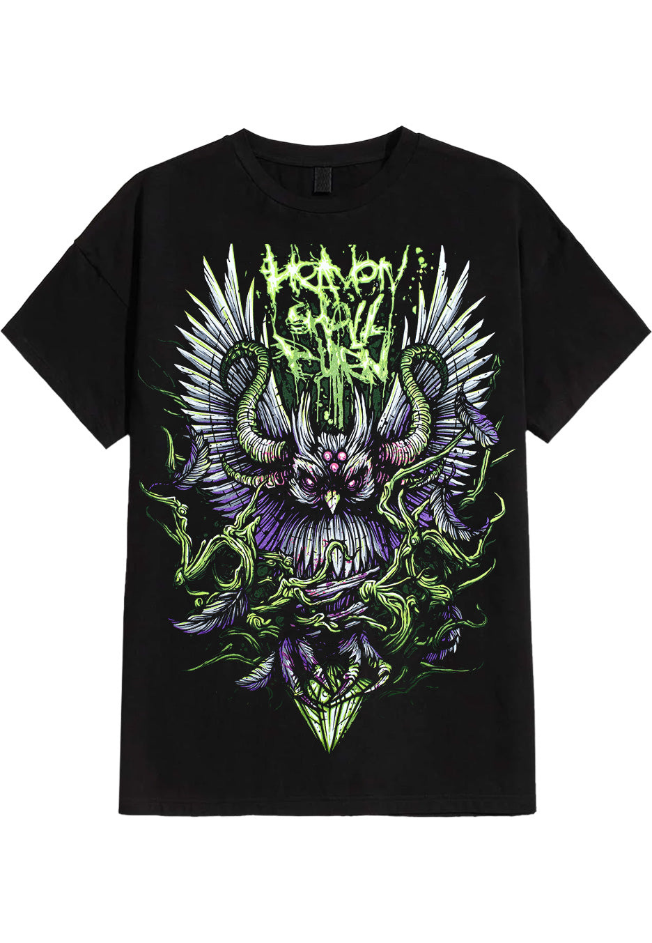 Heaven Shall Burn - Green Owl - T-Shirt | Neutral-Image