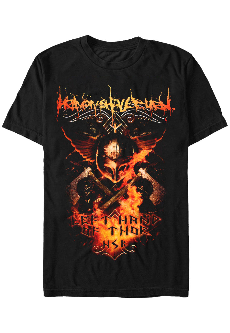 Heaven Shall Burn - Helmet And Axes - T-Shirt | Neutral-Image