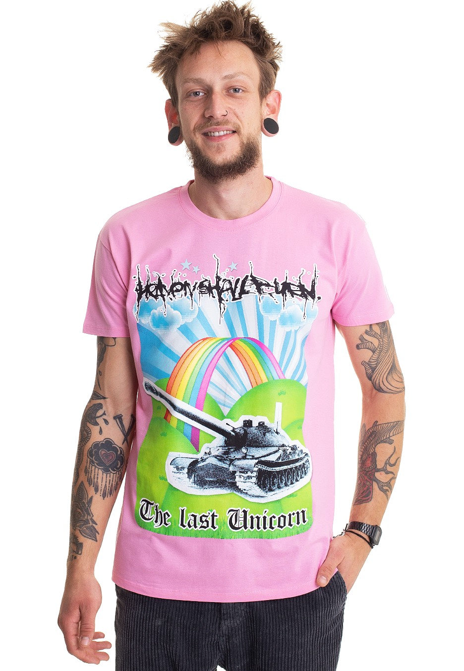 Heaven Shall Burn - The Last Unicorn Pink - T-Shirt | Men-Image