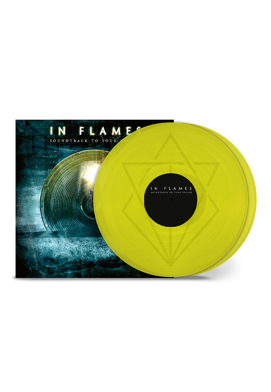 In Flames Soundtrack To Your Escape (20th Anniversary) Transparent Yellow Colored 2 Vinyl