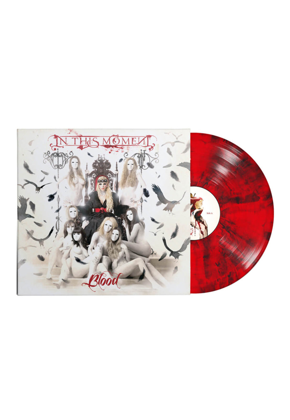 In This Moment Blood Ltd. Red/Black Marbled Vinyl
