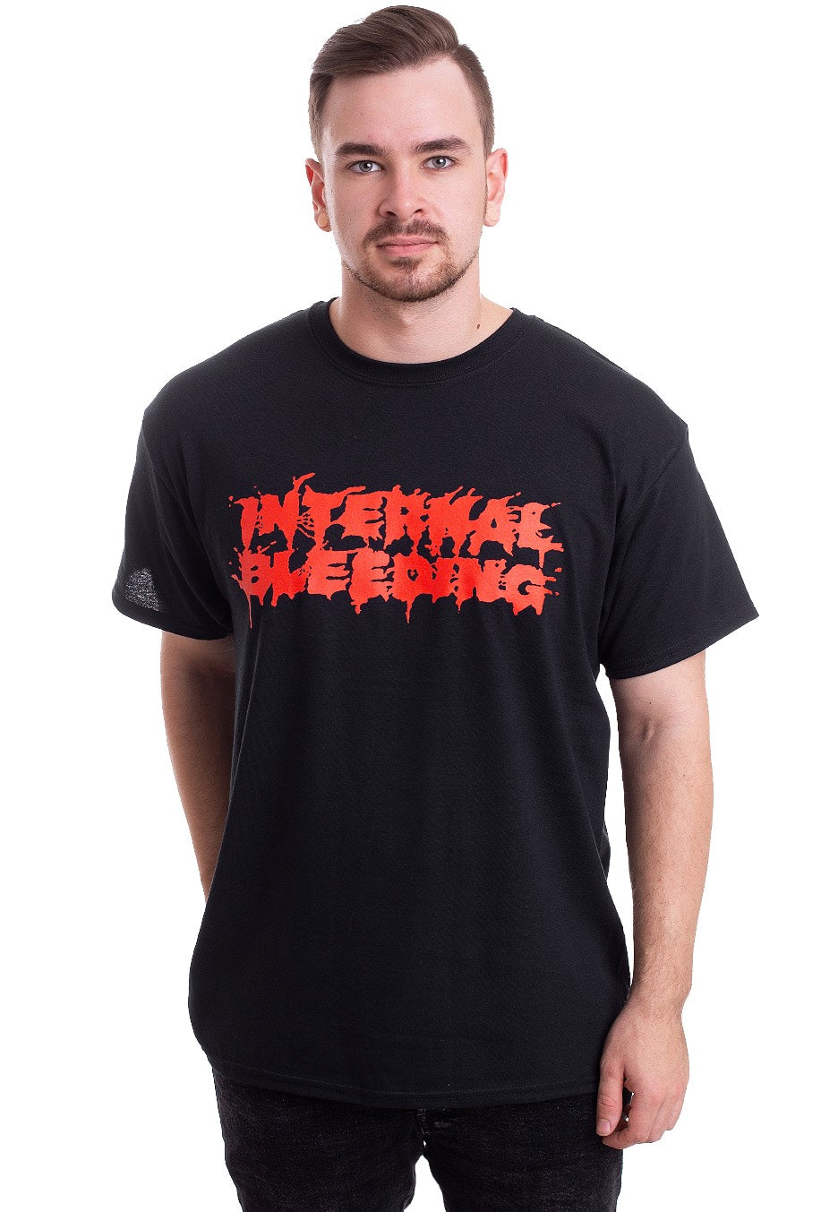 Internal Bleeding - Bent On Ending Humanity Cover - T-Shirt | Men-Image