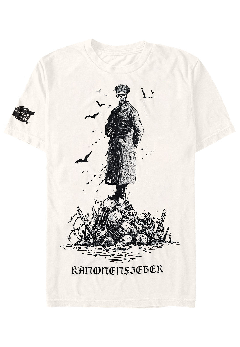 Kanonenfieber - Der Offizier Sand - T-Shirt | Neutral-Image