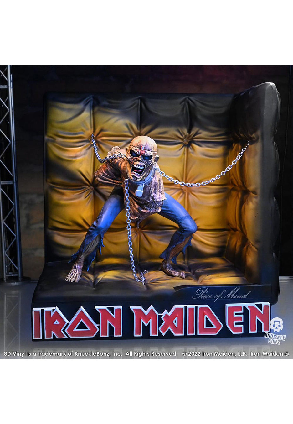Iron Maiden - Piece Of Mind 3D Vinyl - Statue | Neutral-Image