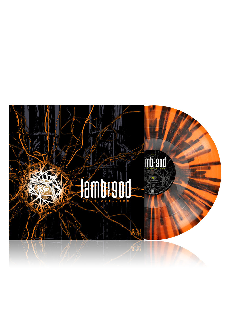 Lamb of God - Into Oblivion (Tour Edition) Ltd. Neon Orange/Black - Splattered Vinyl | Neutral-Image