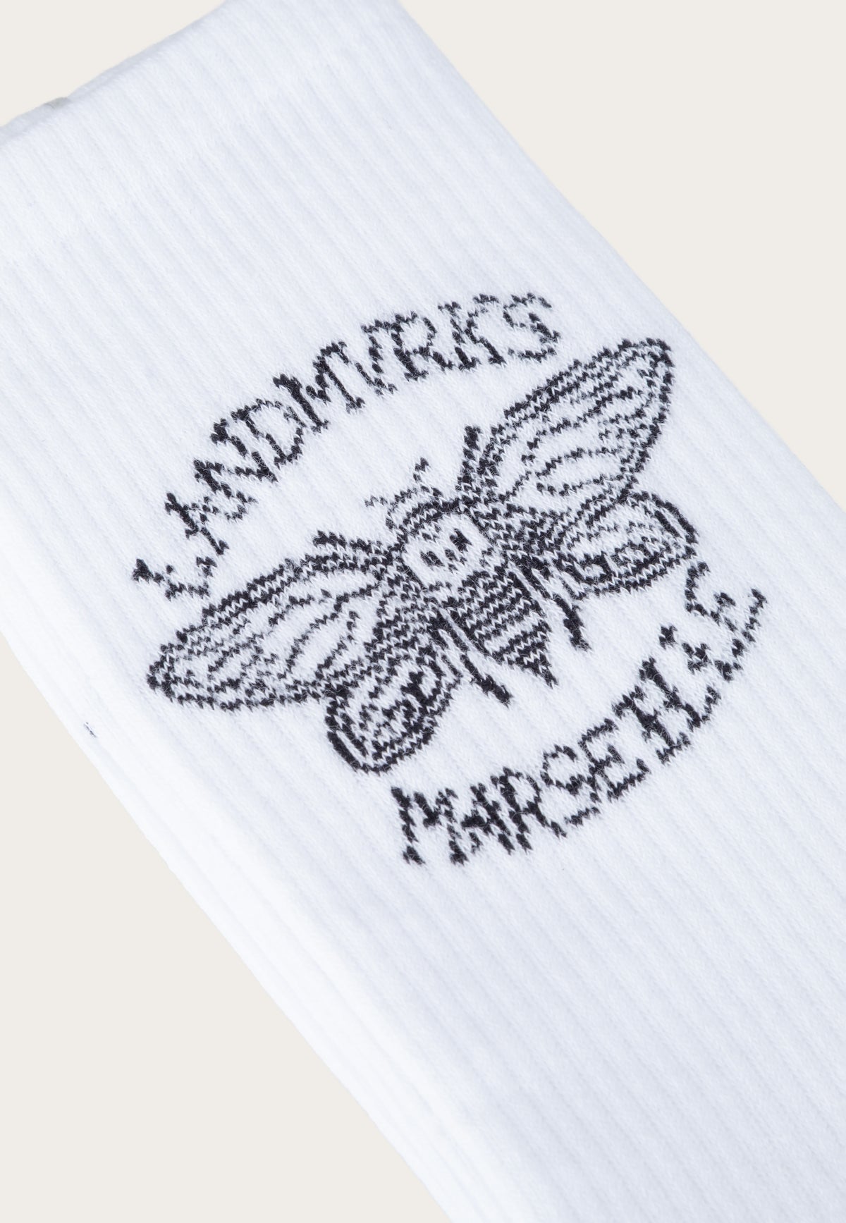Landmvrks Cicada Marseille White Socks