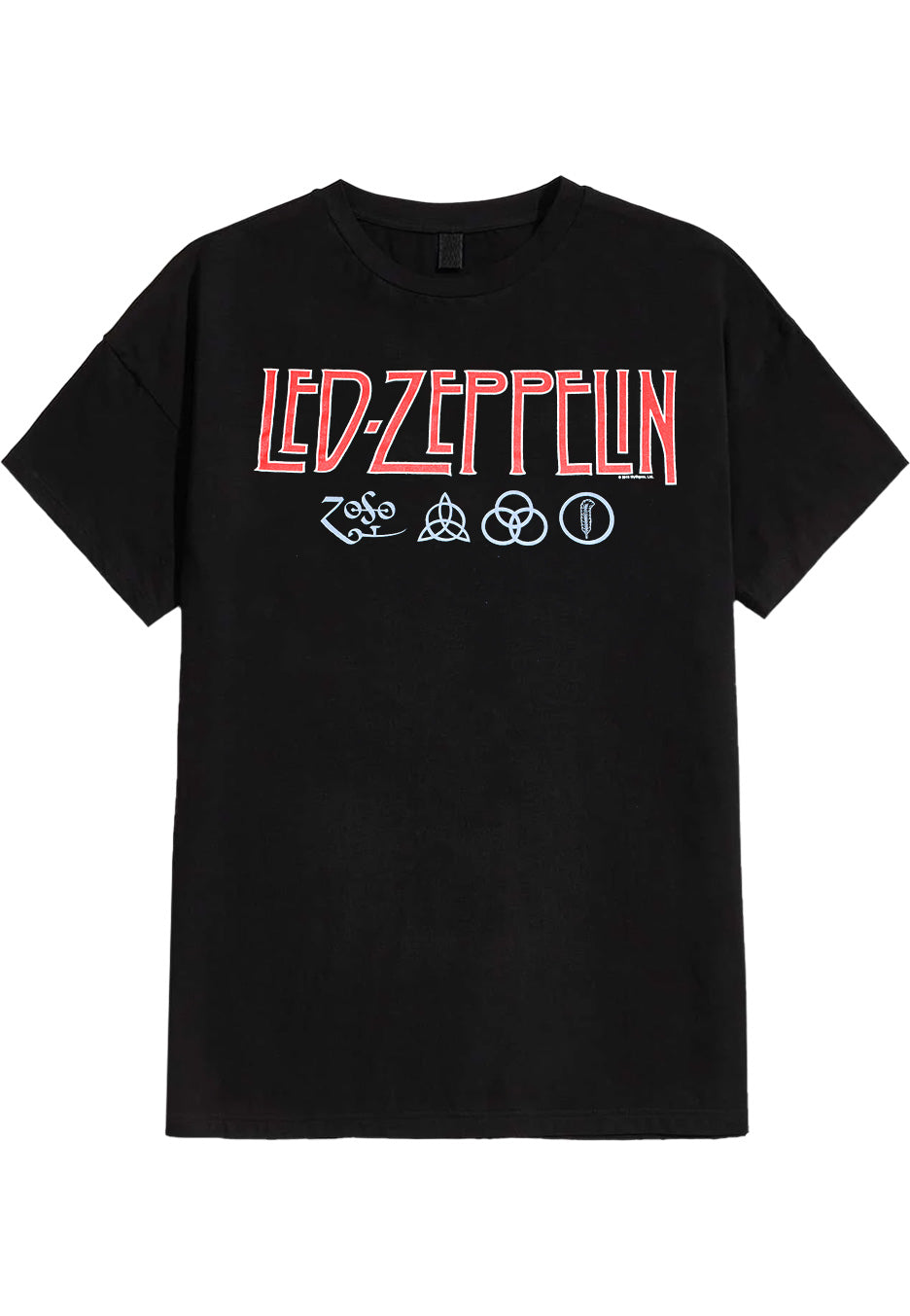 Led Zeppelin - Logo & Symbols - T-Shirt | Neutral-Image