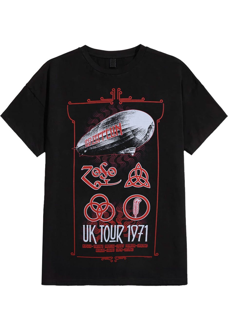 Led Zeppelin - UK Tour '71 - T-Shirt | Neutral-Image