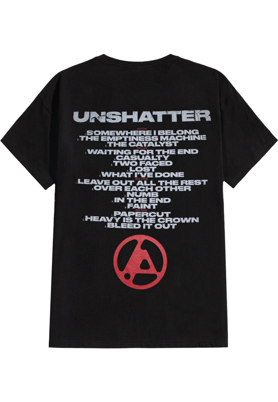 Linkin Park Unshatter Tracks T-Shirt