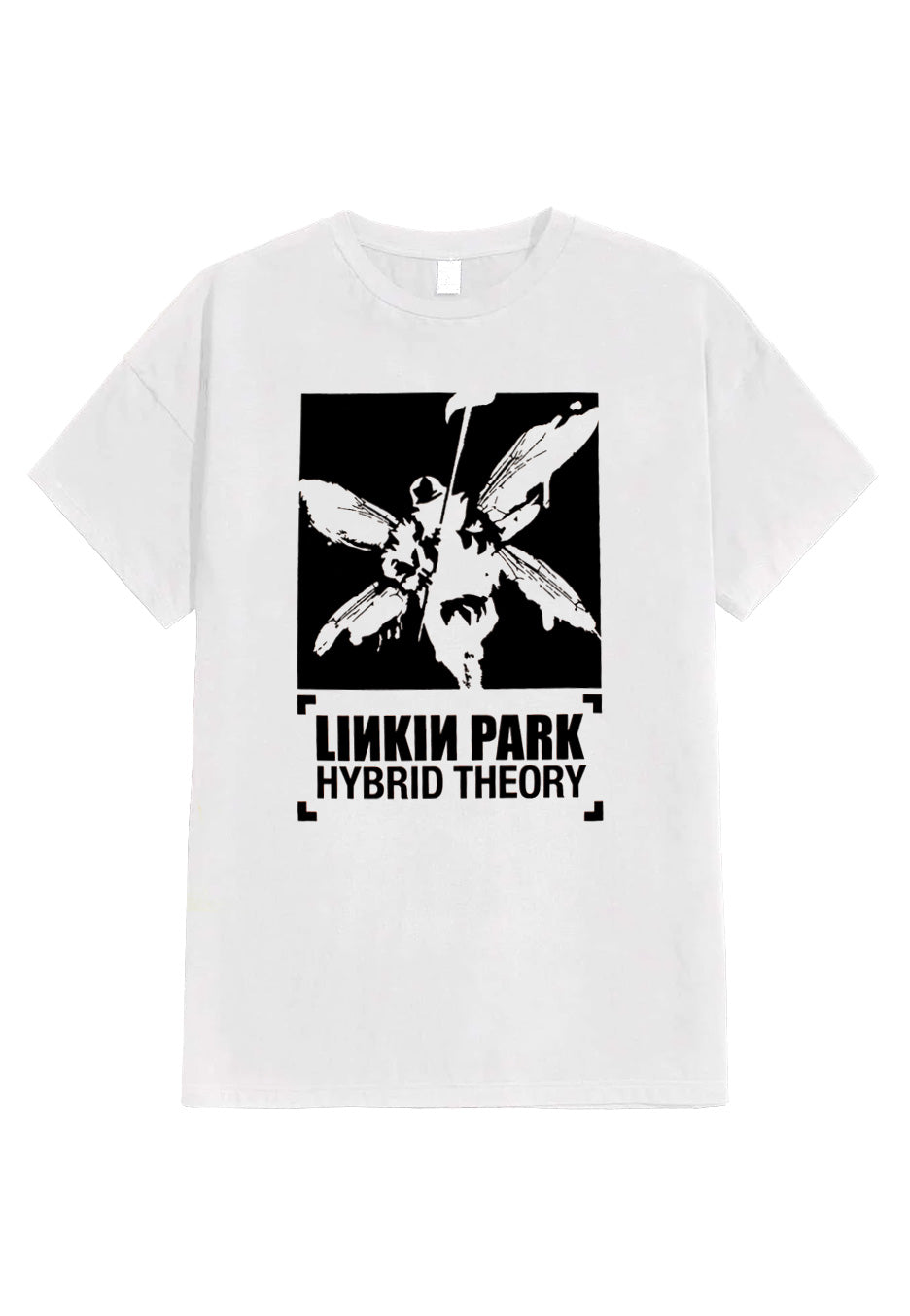 Linkin Park Soldier Hybrid Theory White T-Shirt