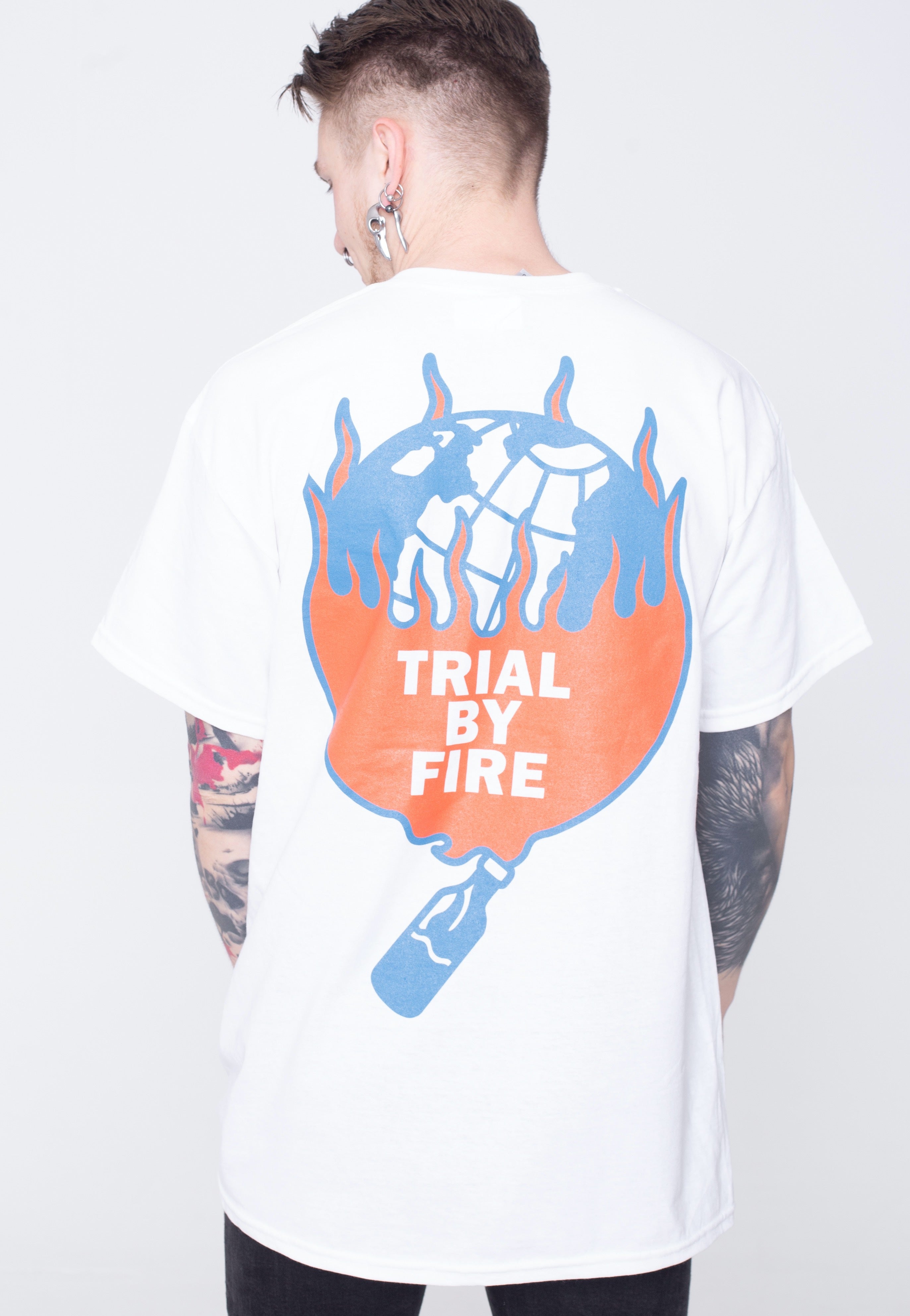 Lionheart - World Burns White - T-Shirt | Men-Image