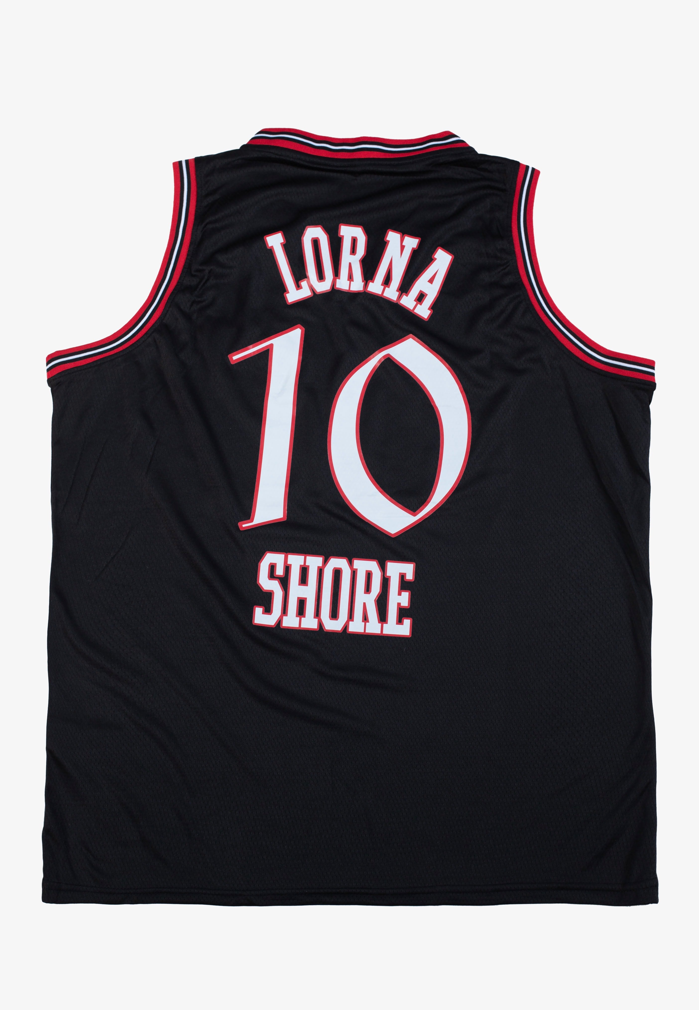 Lorna Shore - Red Outline Logo Mesh - Tank | Neutral-Image