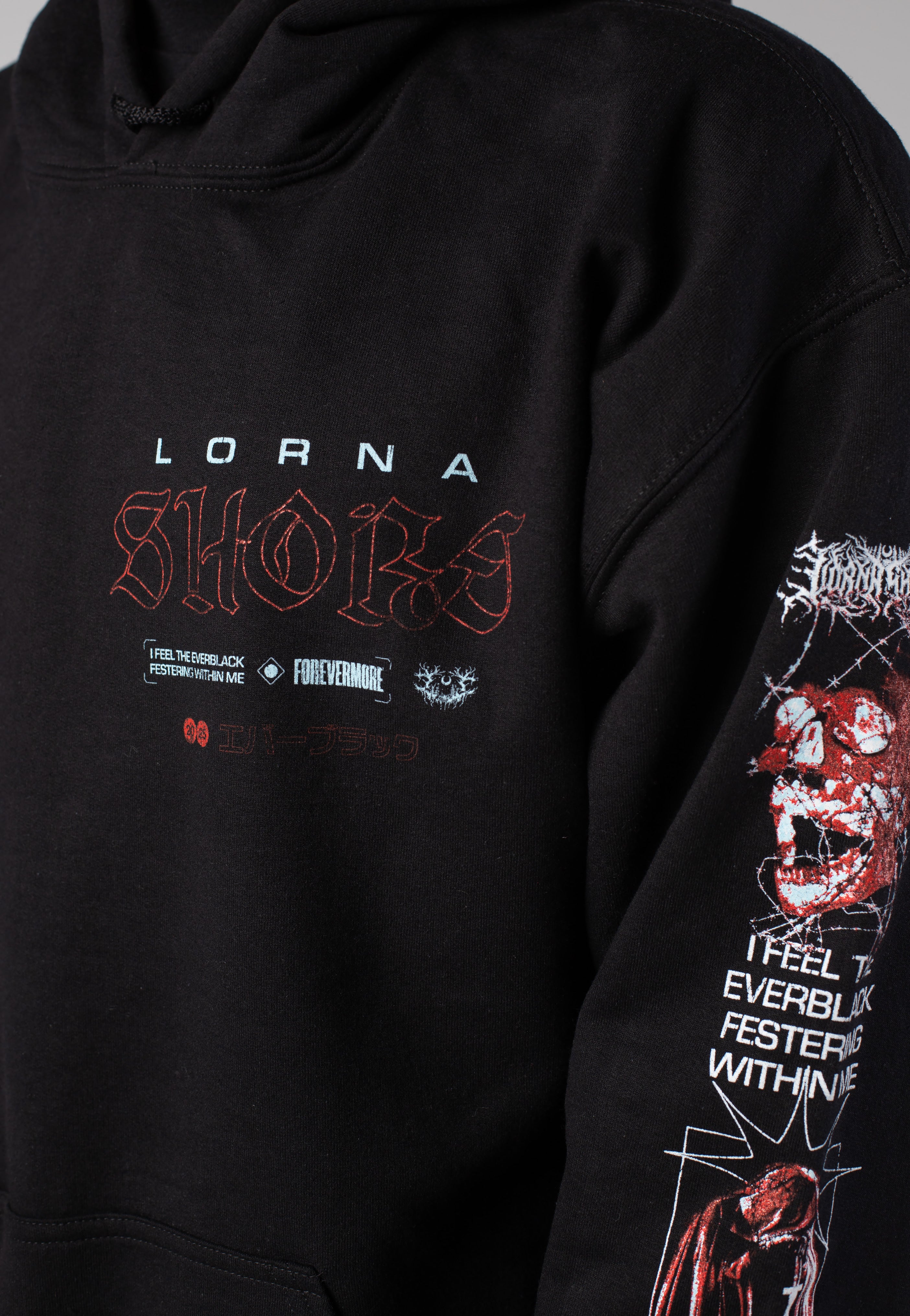 Lorna Shore - Red Skull - Hoodie | Men-Image