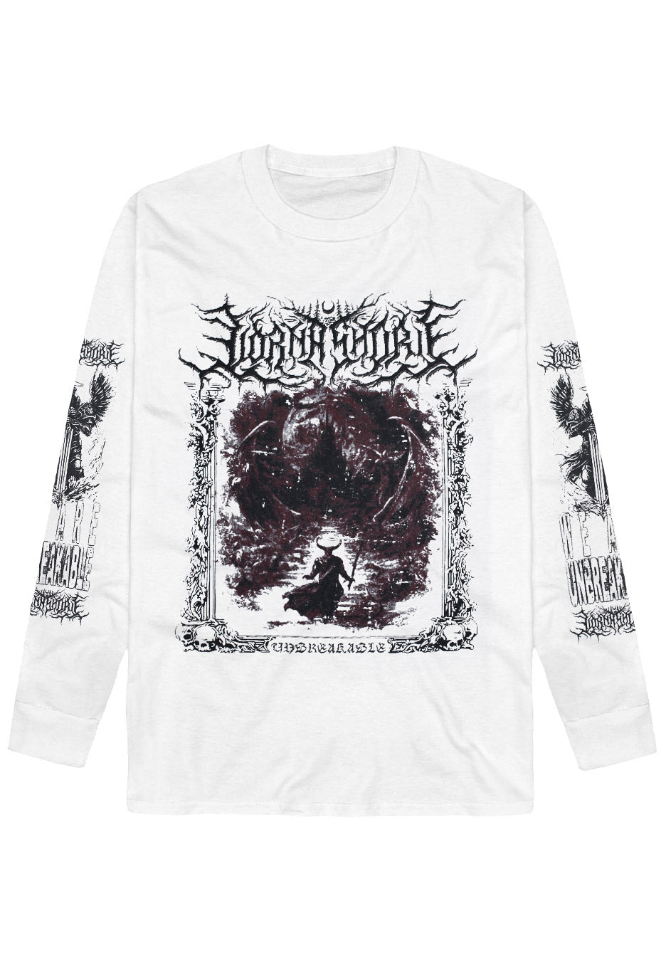 Lorna Shore - Unbreakable White - Longlseeve | Neutral-Image
