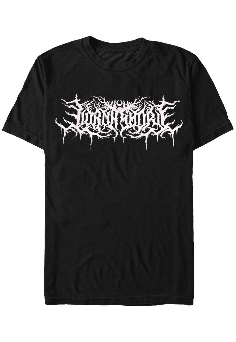 Lorna Shore - White Logo 3D Puff Print - T-Shirt | Neutral-Image