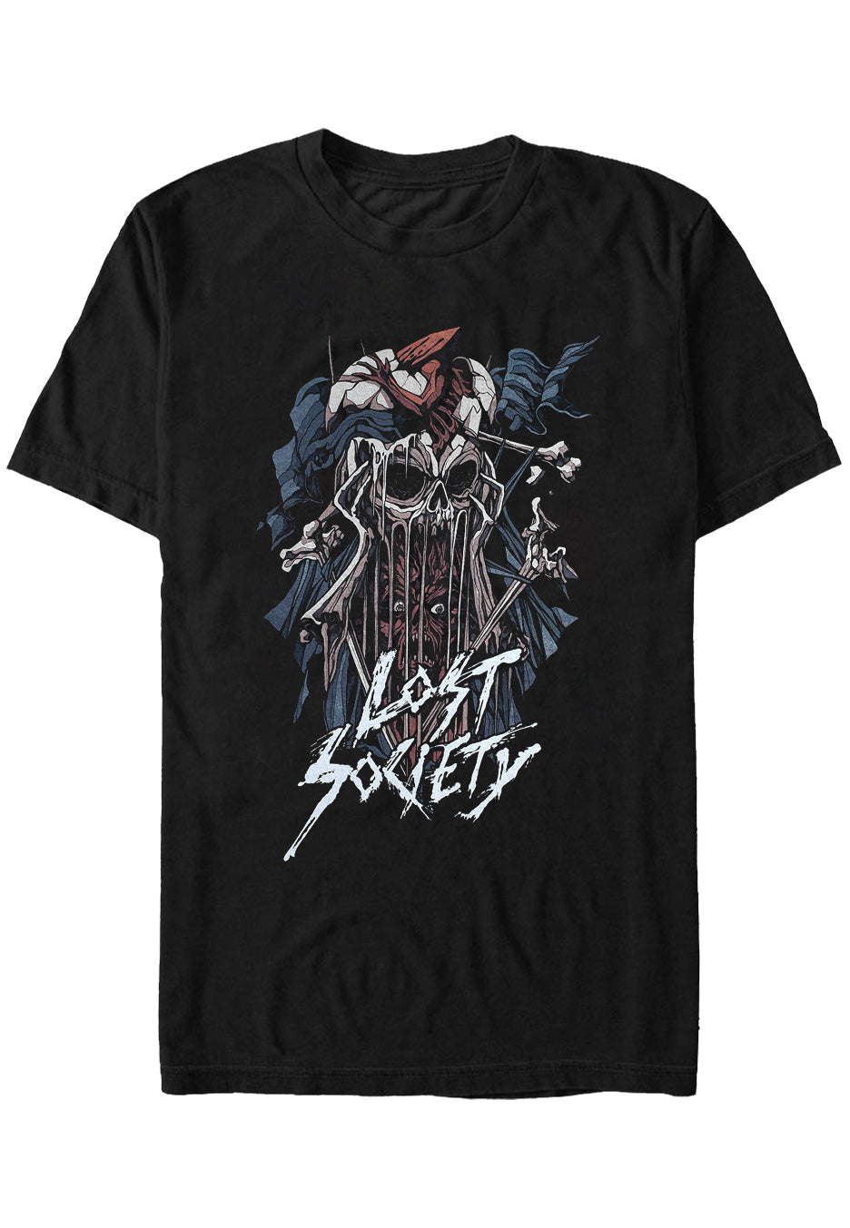 Lost Society - Skull Cave - T-Shirt | Neutral-Image