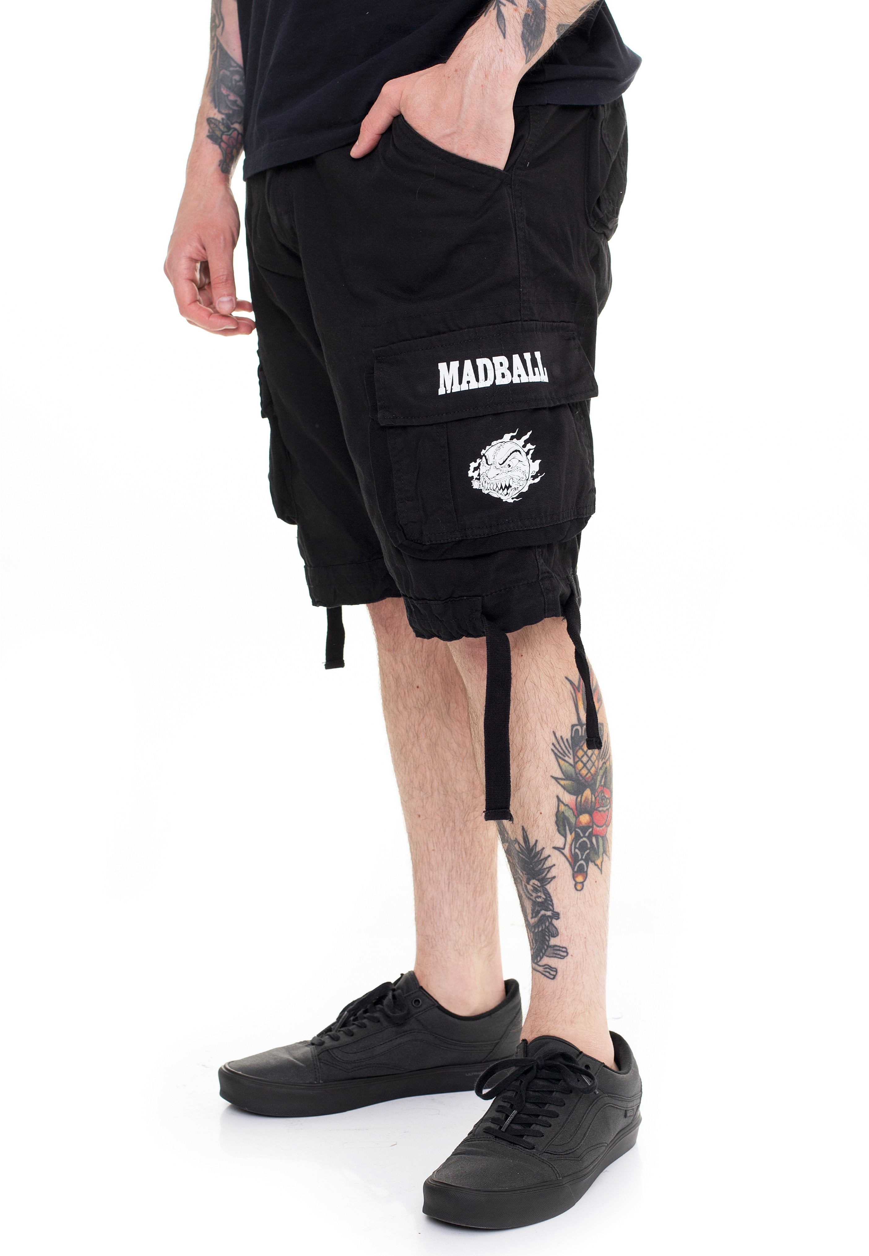 Madball - Ball Logo Cargo - Shorts | Men-Image