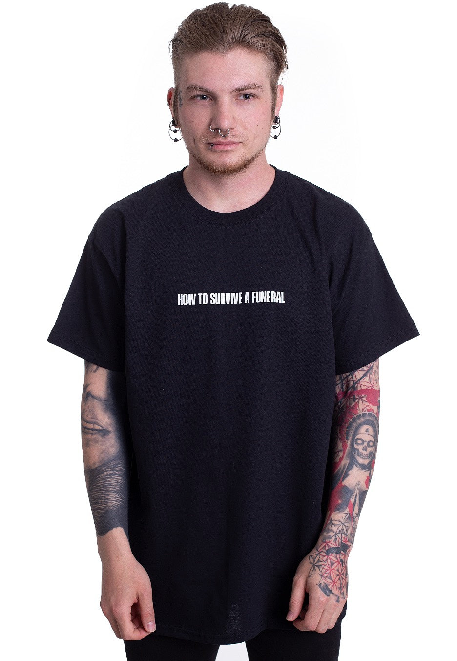 Make Them Suffer - How To Survive A Funeral Cover - T-Shirt | Men-Image