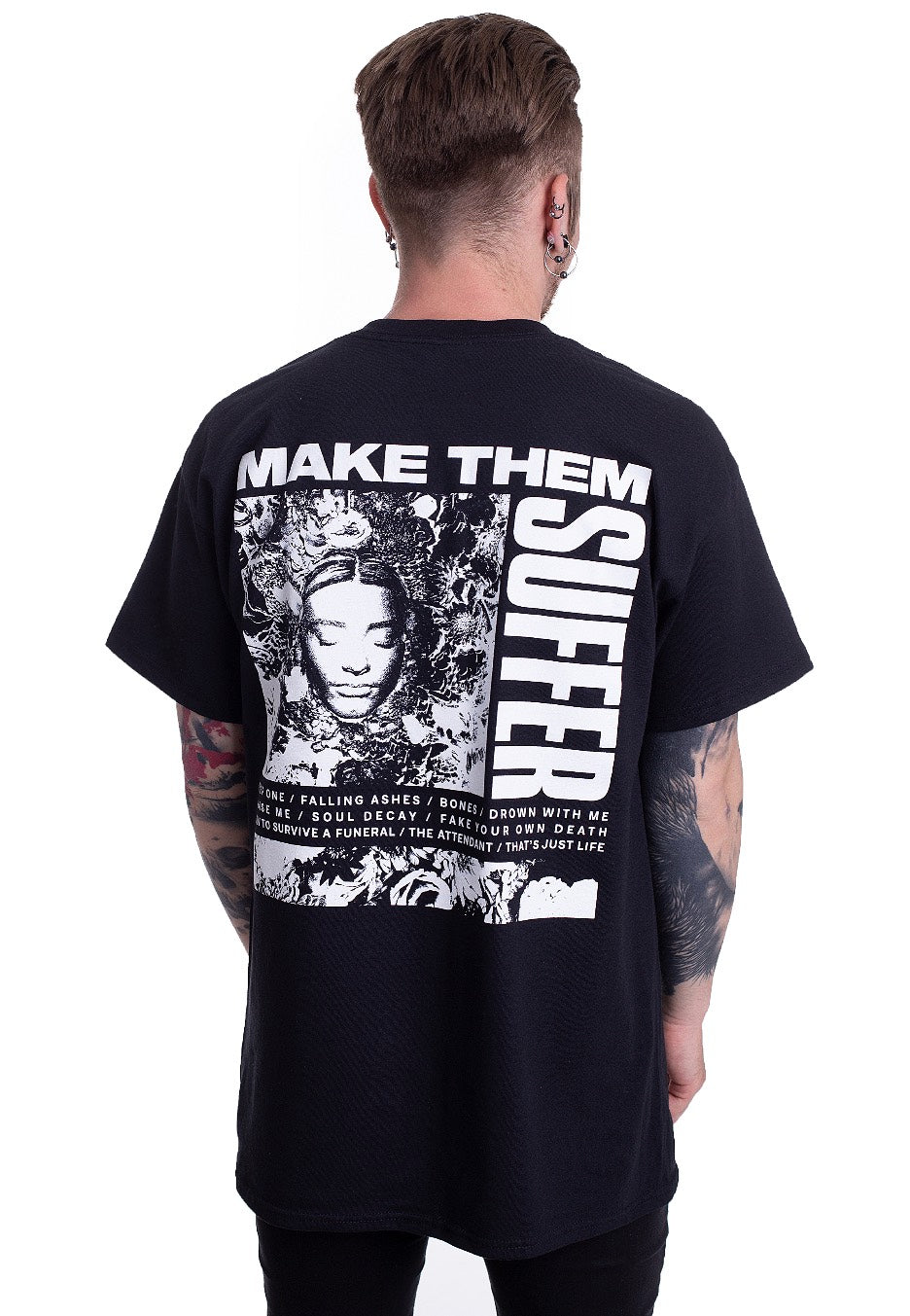 Make Them Suffer - How To Survive A Funeral Cover - T-Shirt | Men-Image