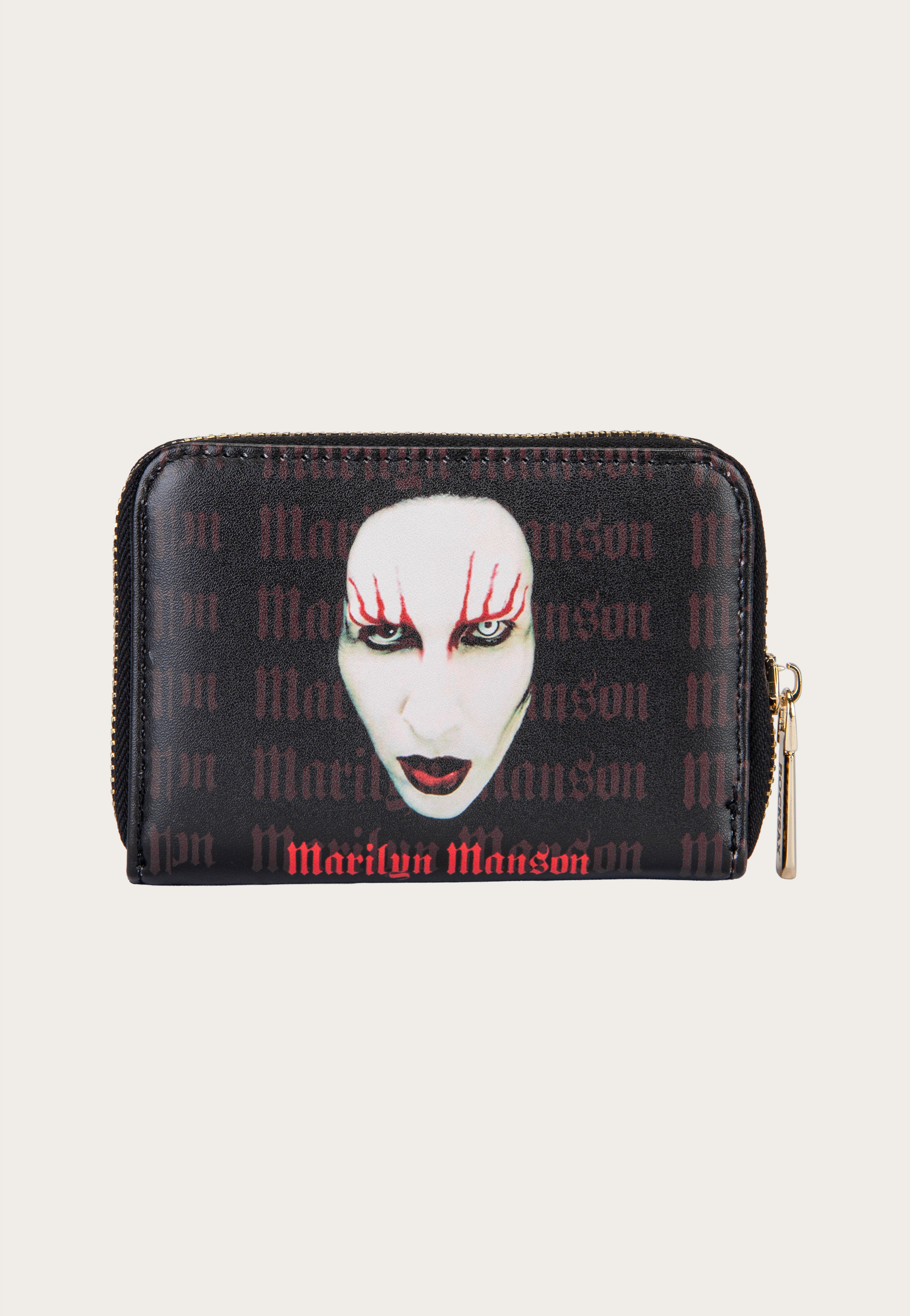 Marilyn Manson - Logo / Red Lips - Wallet | Neutral-Image