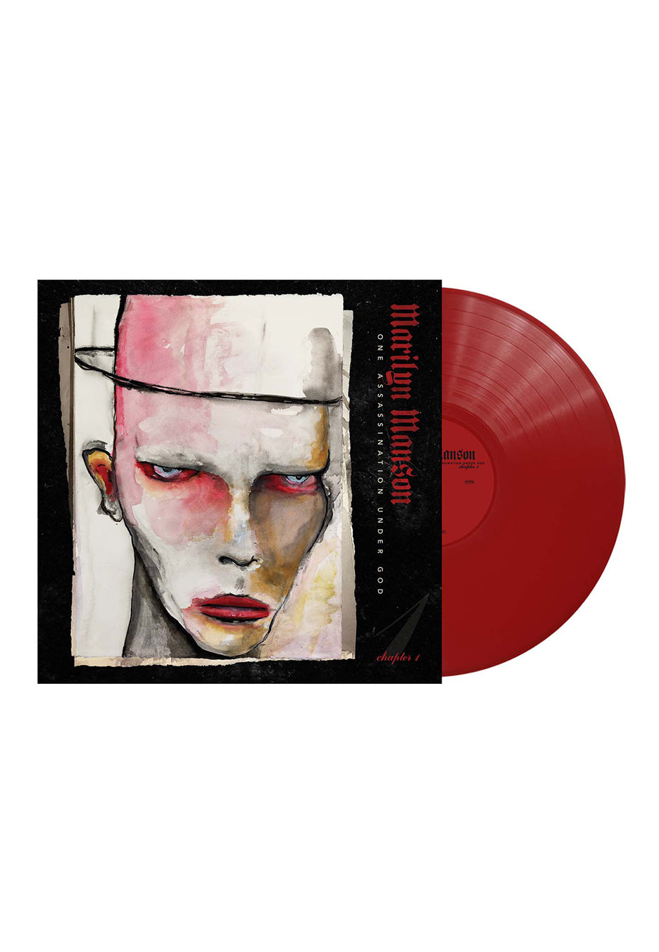 Marilyn Manson One Assassination Under God Chapter 1 Opaque Red Colored Vinyl