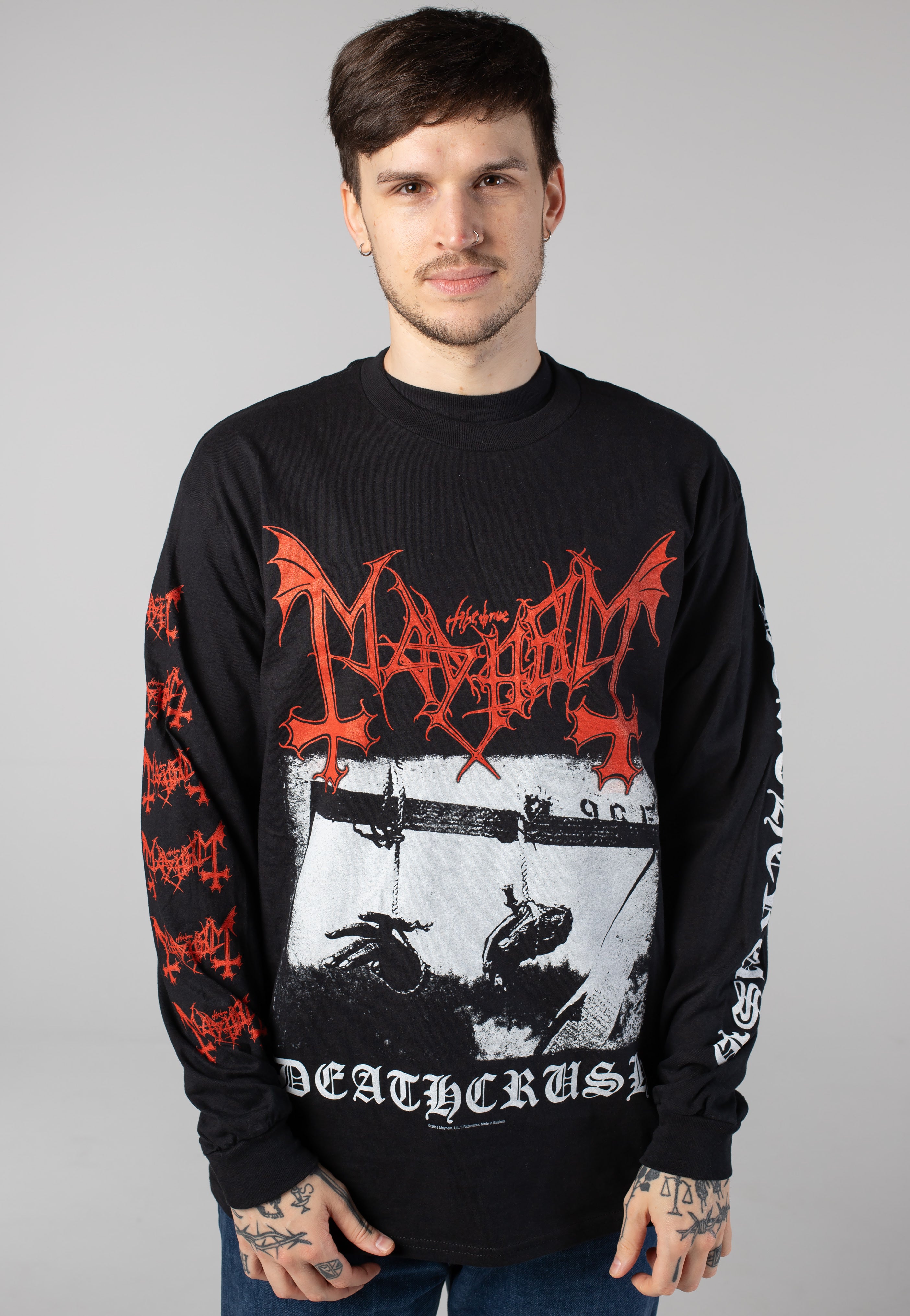 Mayhem - Deathcrush - Longsleeve | Men-Image