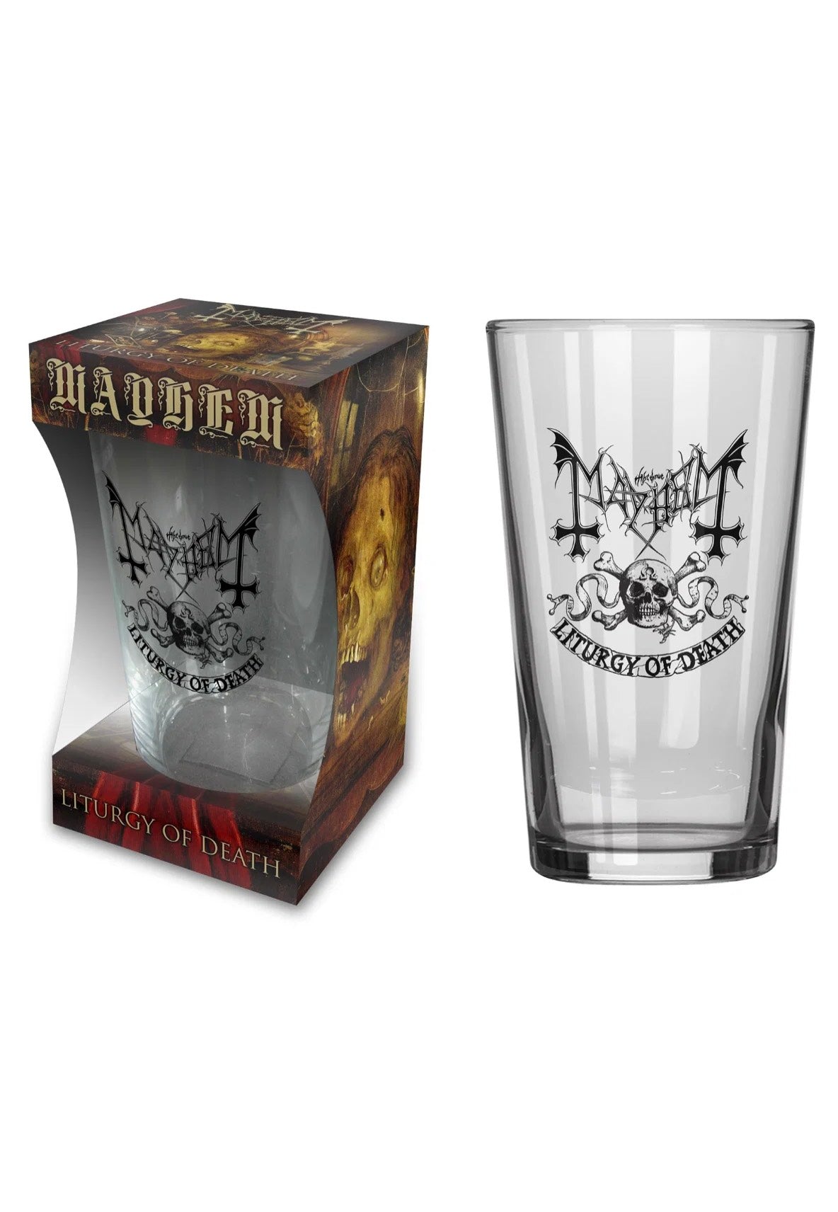 Mayhem Liturgy Of Death Glass