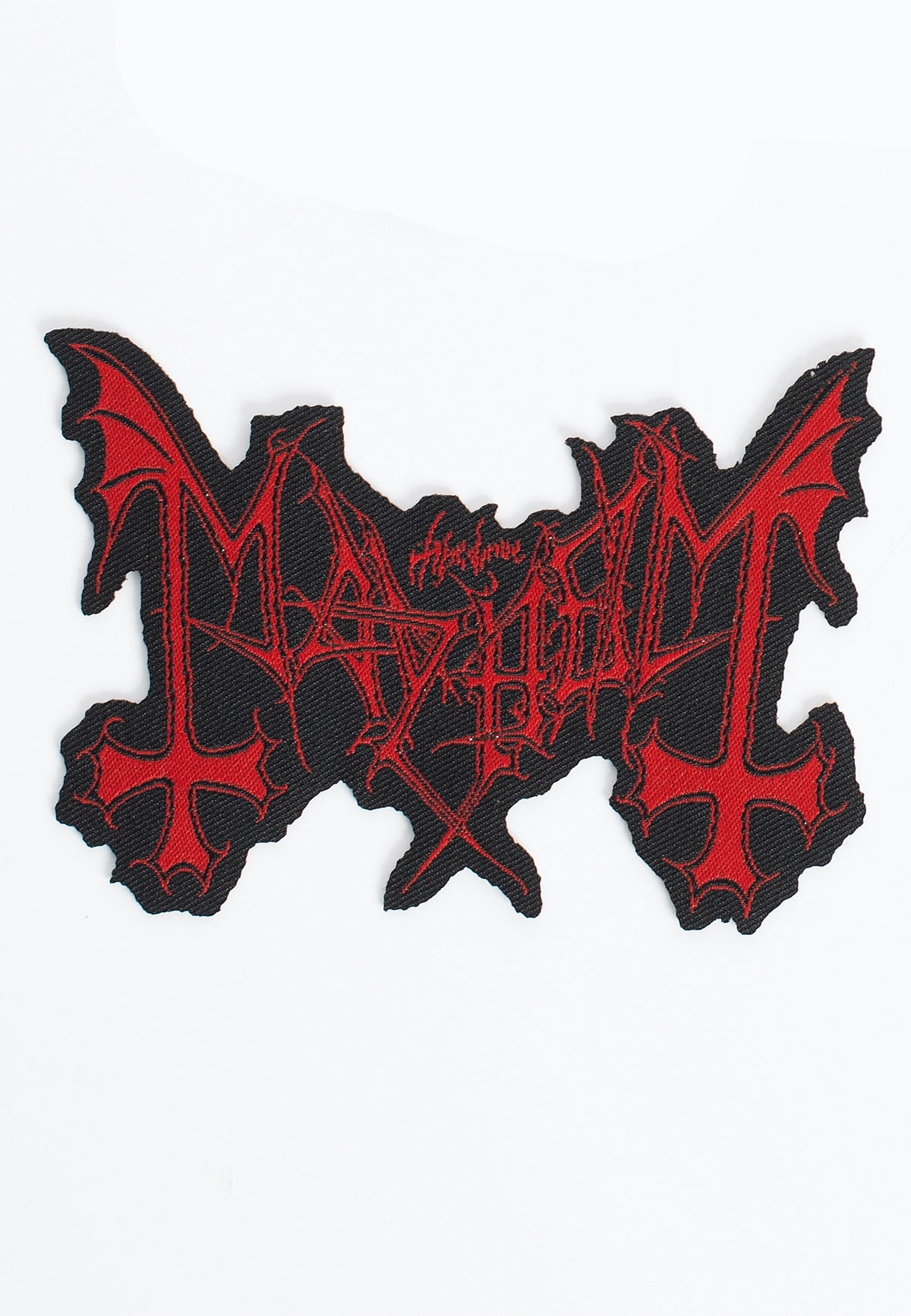 Mayhem Logo Cut Out Aufnäher