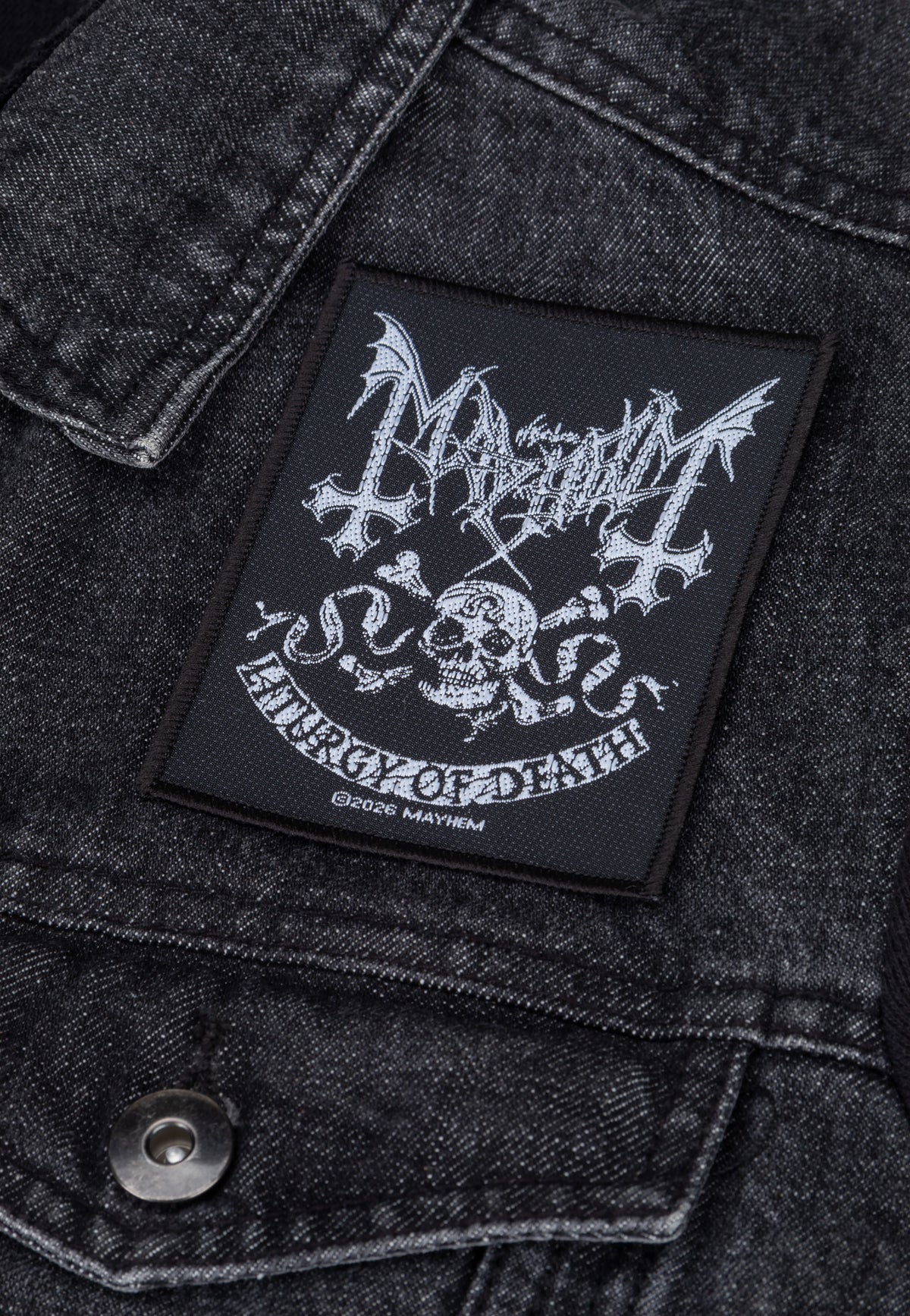 Mayhem Skull Omega Patch