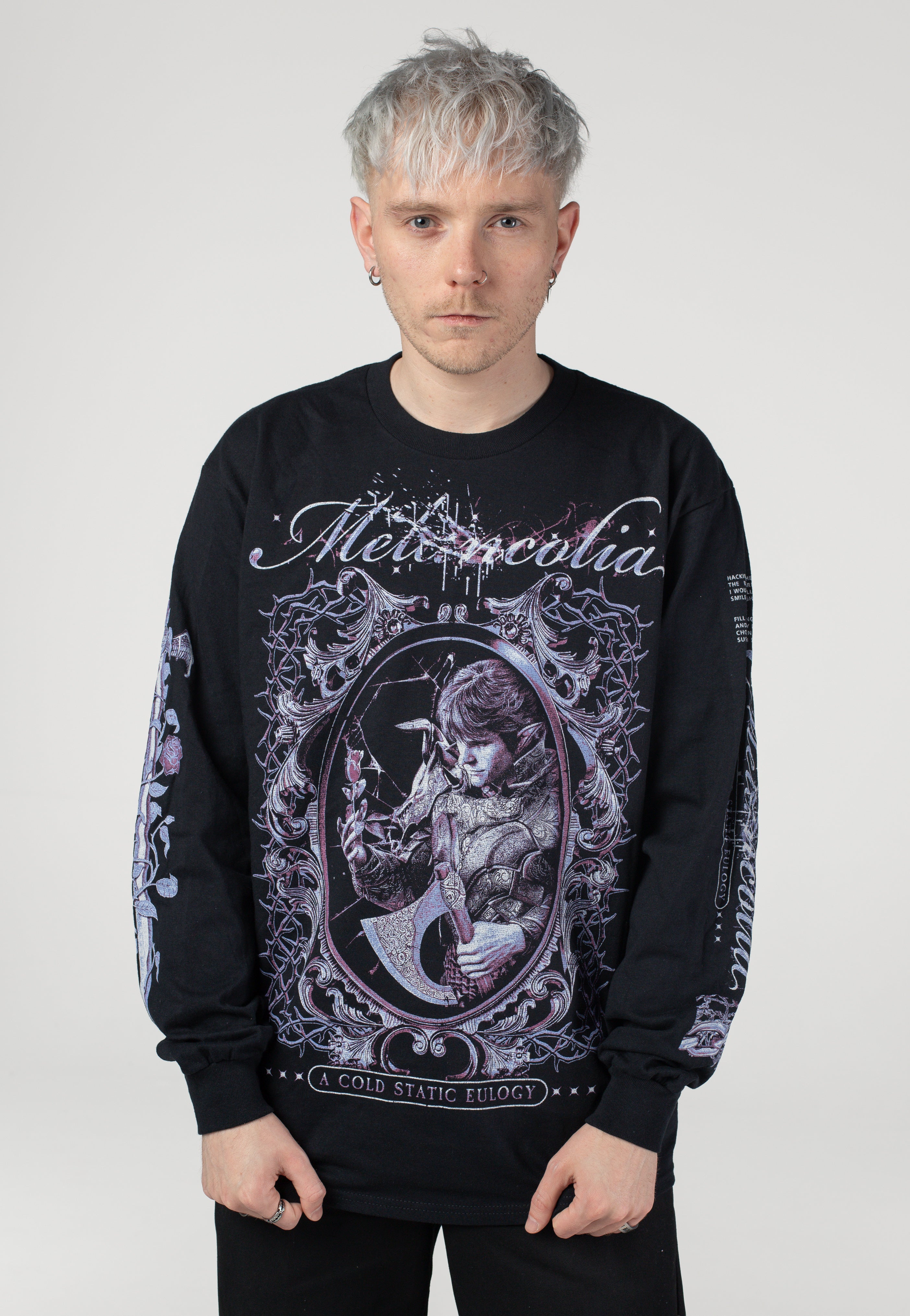 Melancolia - Cold Static - Longsleeve | Men-Image
