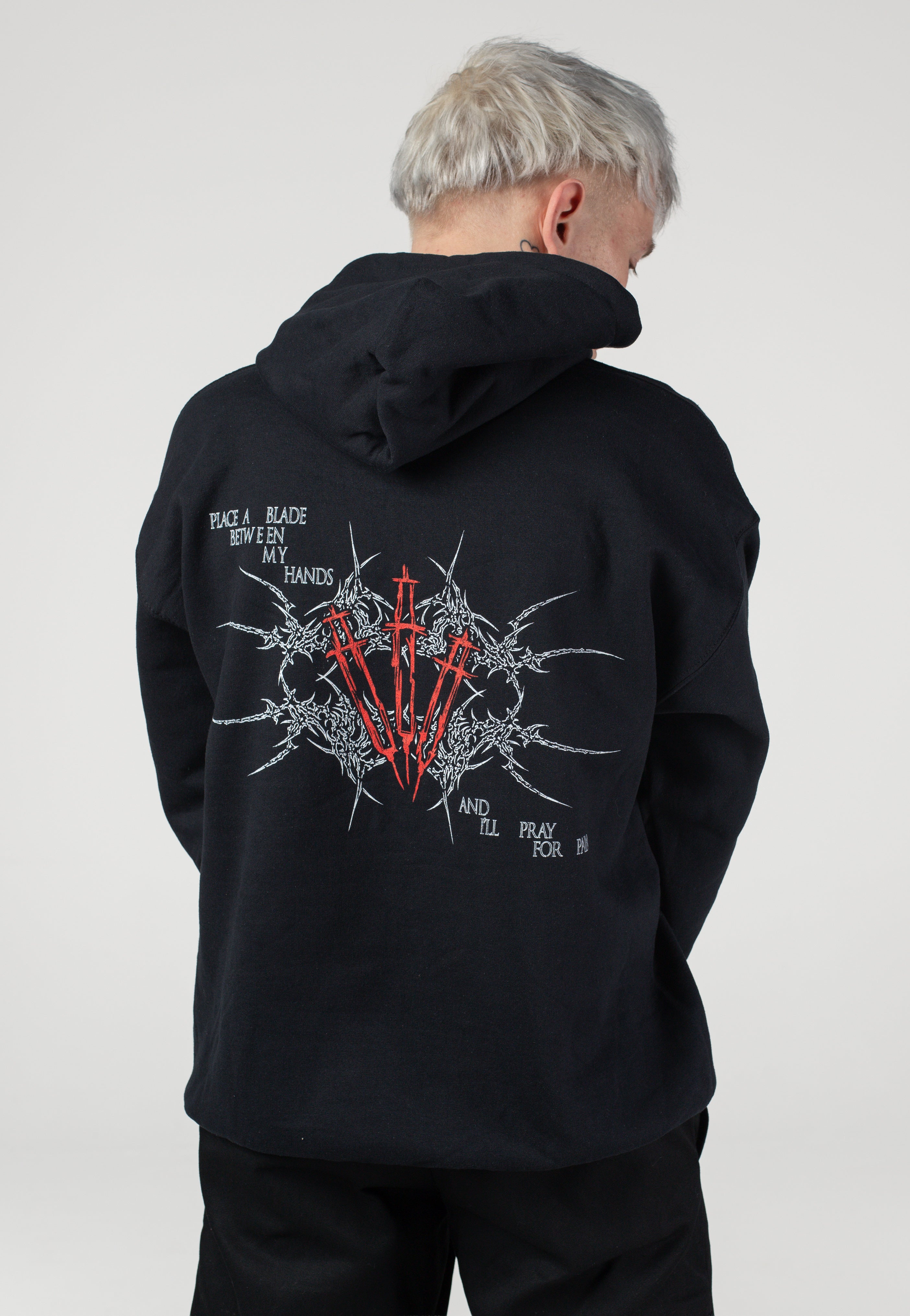 Melancolia - Pray For Rain - Hoodie | Neutral-Image