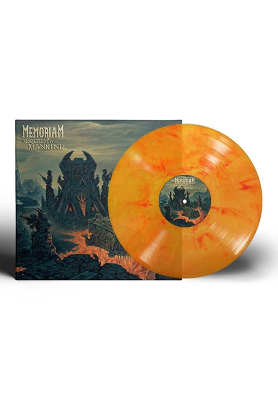 Memoriam - Requiem For Mankind Ltd. Yellow/Red - Marbled Vinyl | Neutral-Image