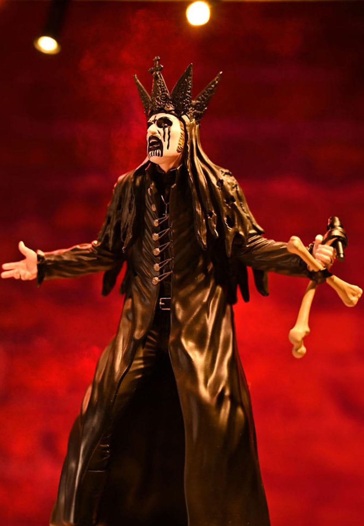 Mercyful Fate King Diamond III (Black Version) Rock Iconz Statue
