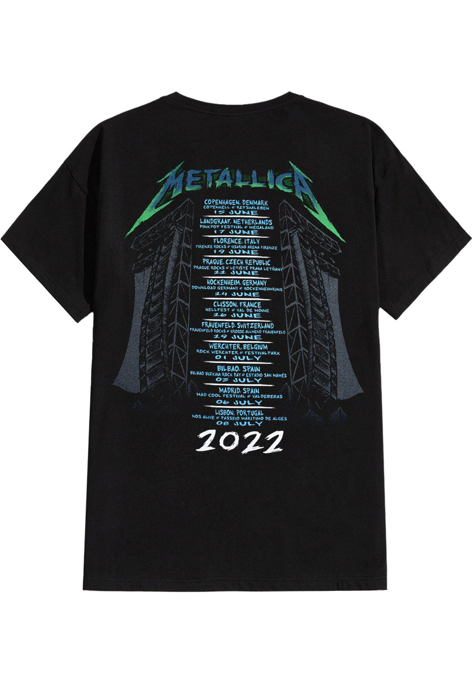 Metallica - Squindo Stage Moshpit - T-Shirt | Neutral-Image