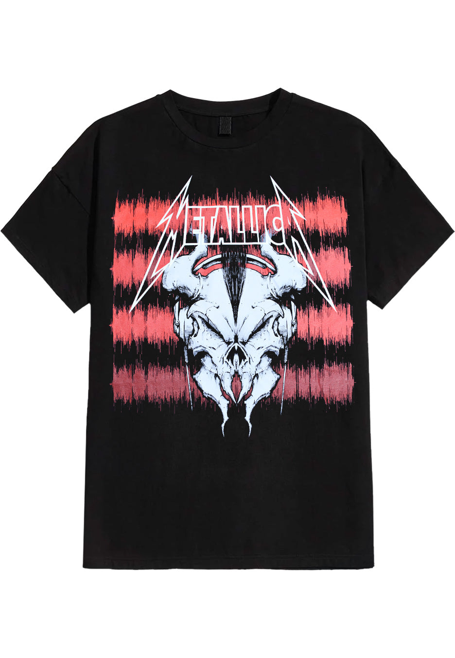 Metallica - Squindo White Skull - T-Shirt | Neutral-Image