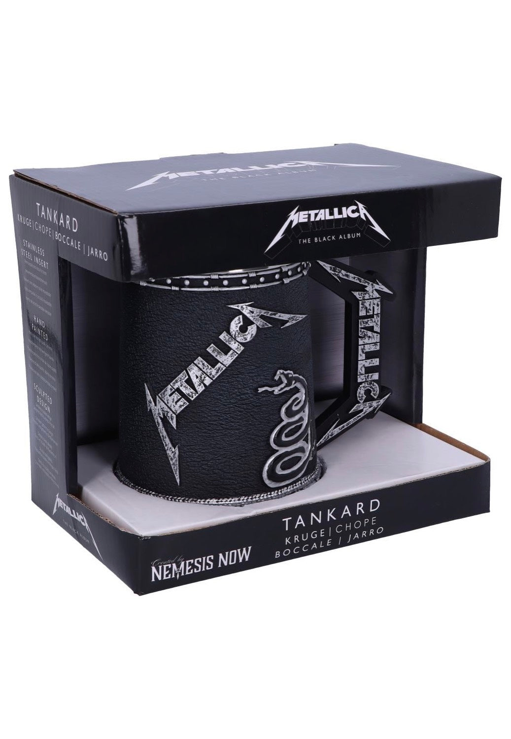 Metallica The Black Album Tankard
