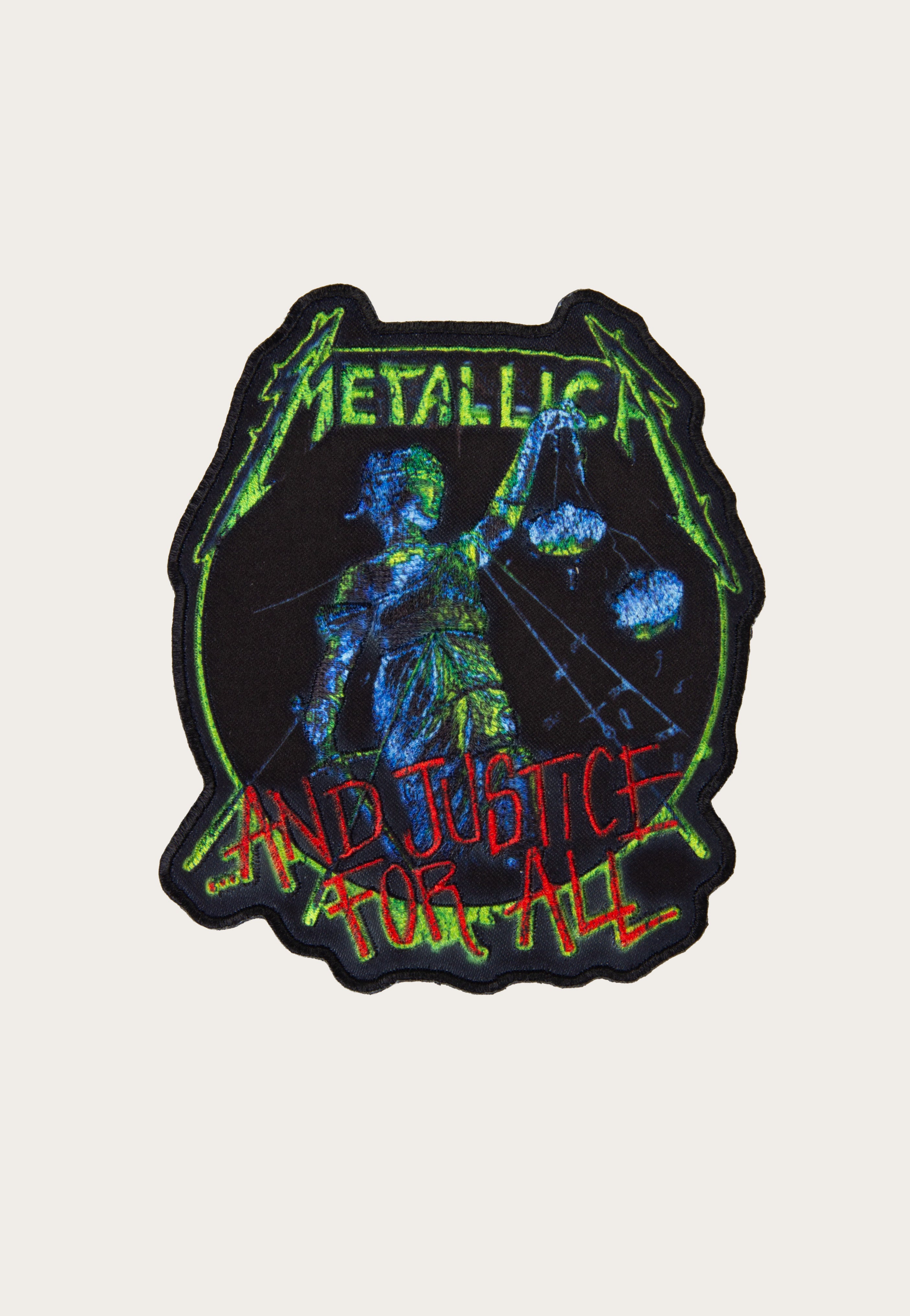 Metallica - Vintage Justice For All - Patch | Neutral-Image